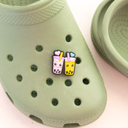 Accessoires für Crocs Lila Einhorn Katze