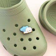 Accessoires für Crocs Lila Einhorn Katze
