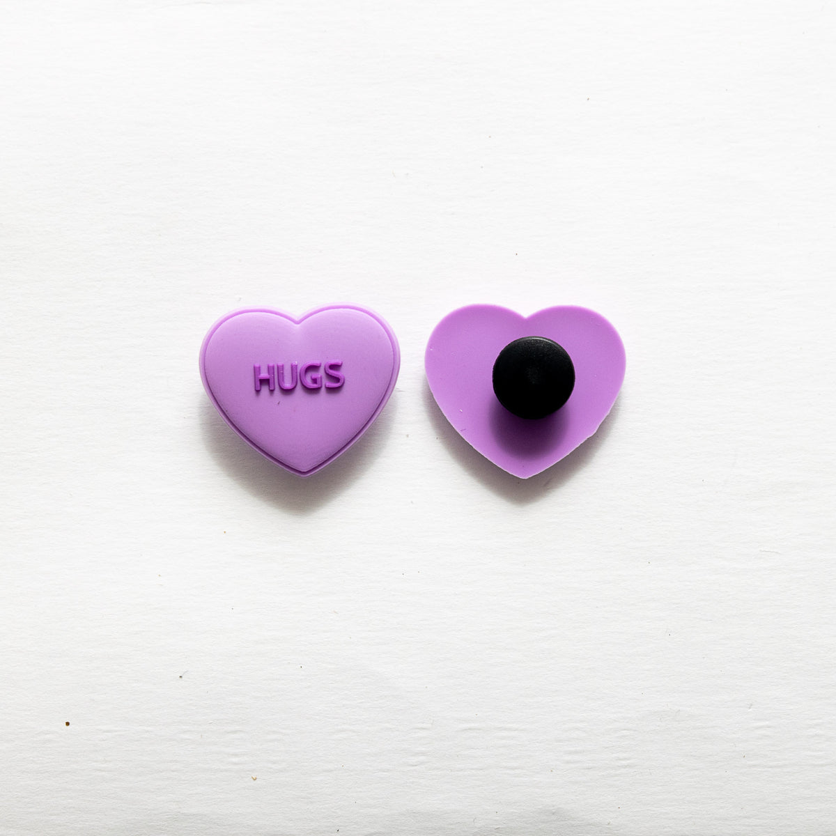 Accessoires pour Crocs Coeur Violet Hugs
