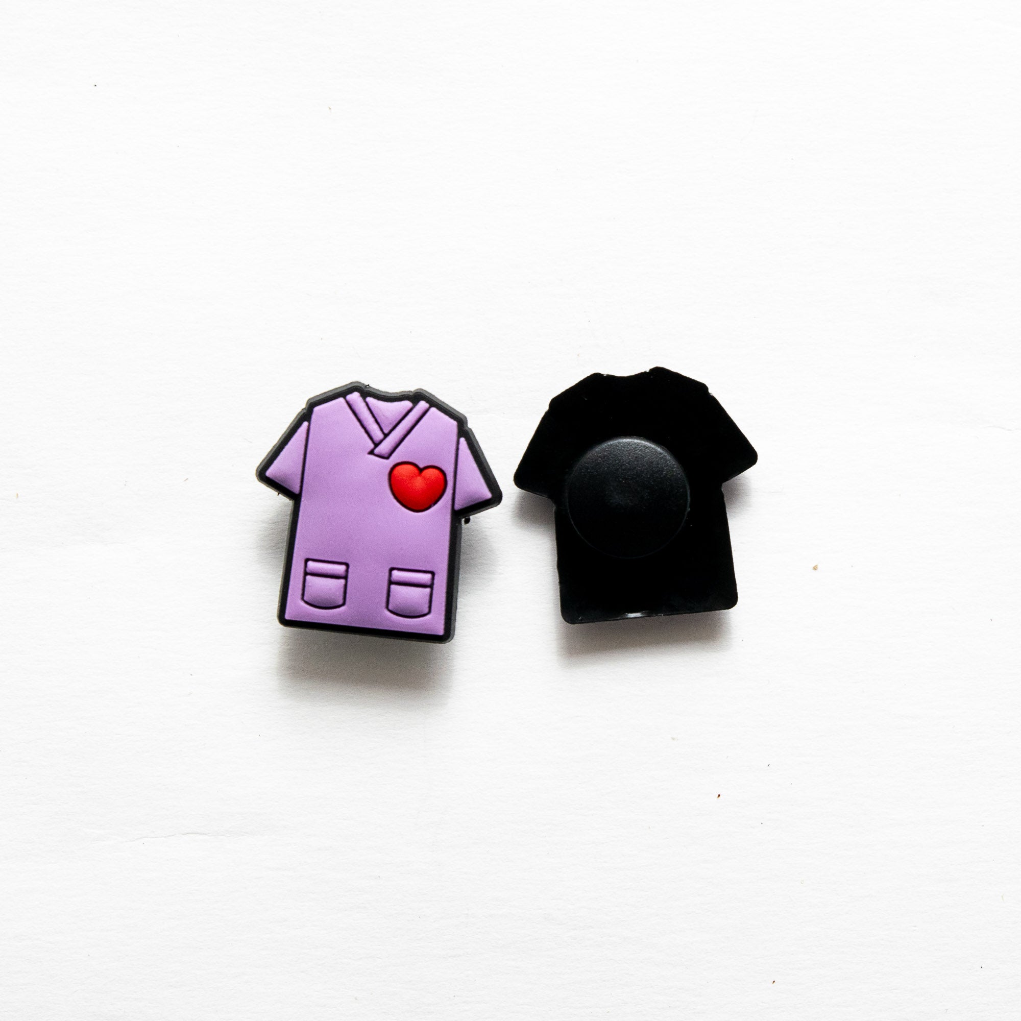 Accessoires pour Crocs Blouse Médicale Violette