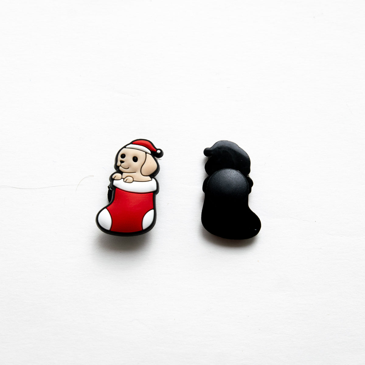 Accessoire pour Crocs Chien & Chaussette de Noël