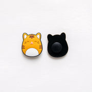 Accessoires pour Crocs Chat Roux Rond