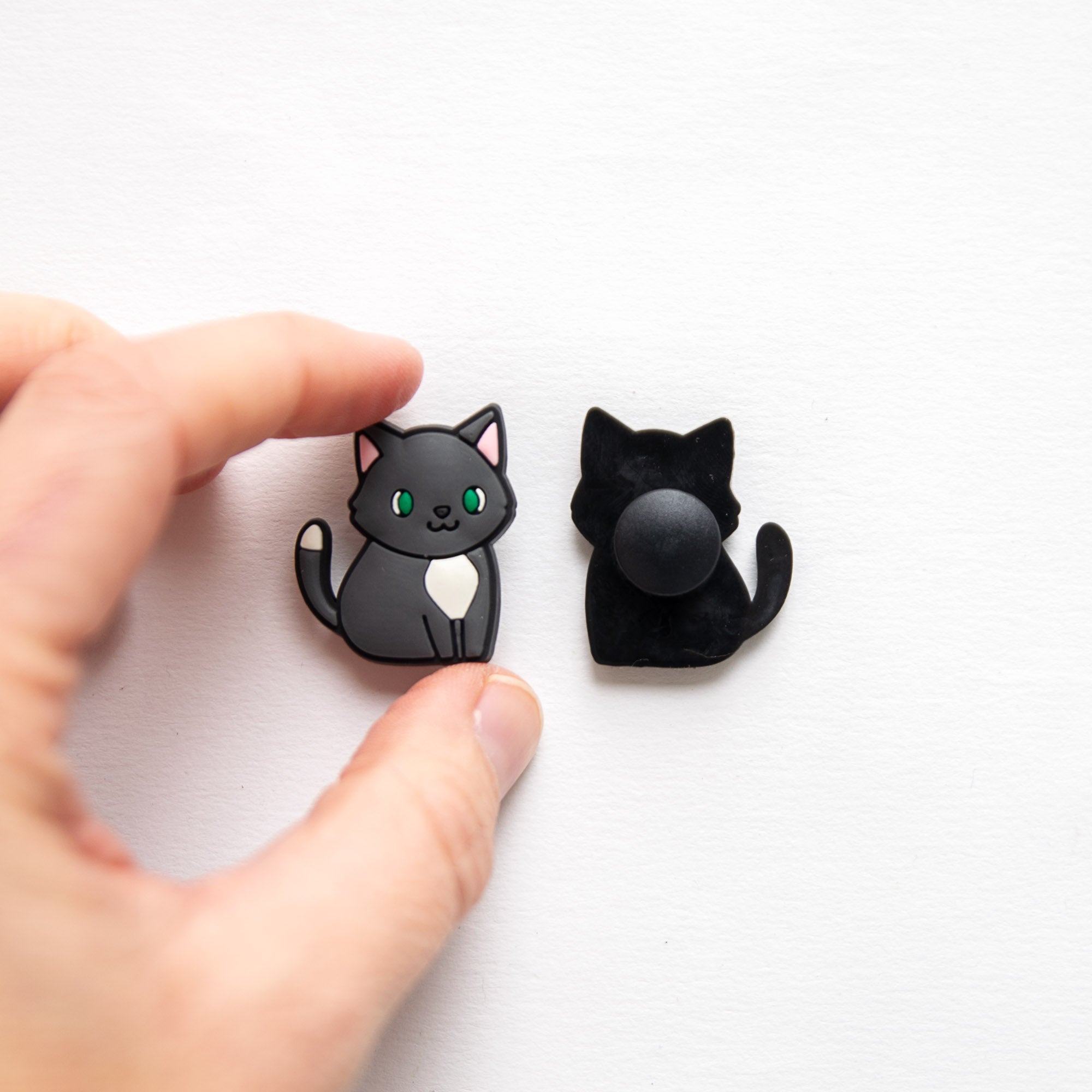 Accessoires pour Crocs Chat Noir Assis