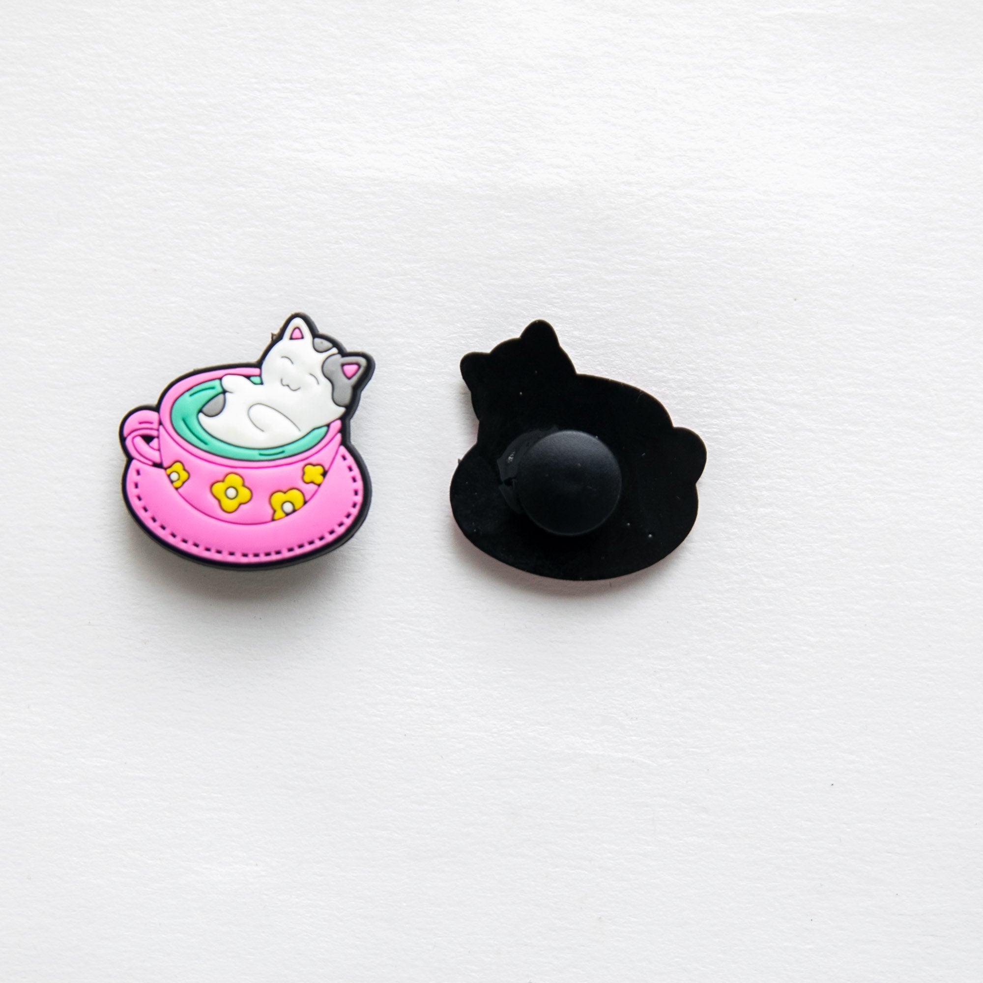 Accessoires für Crocs Lila Einhorn Katze