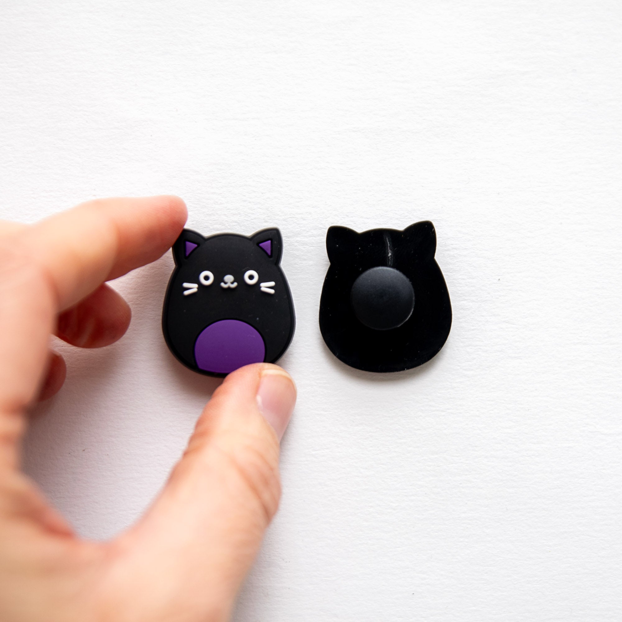 Accessoires für Crocs Lila Einhorn Katze