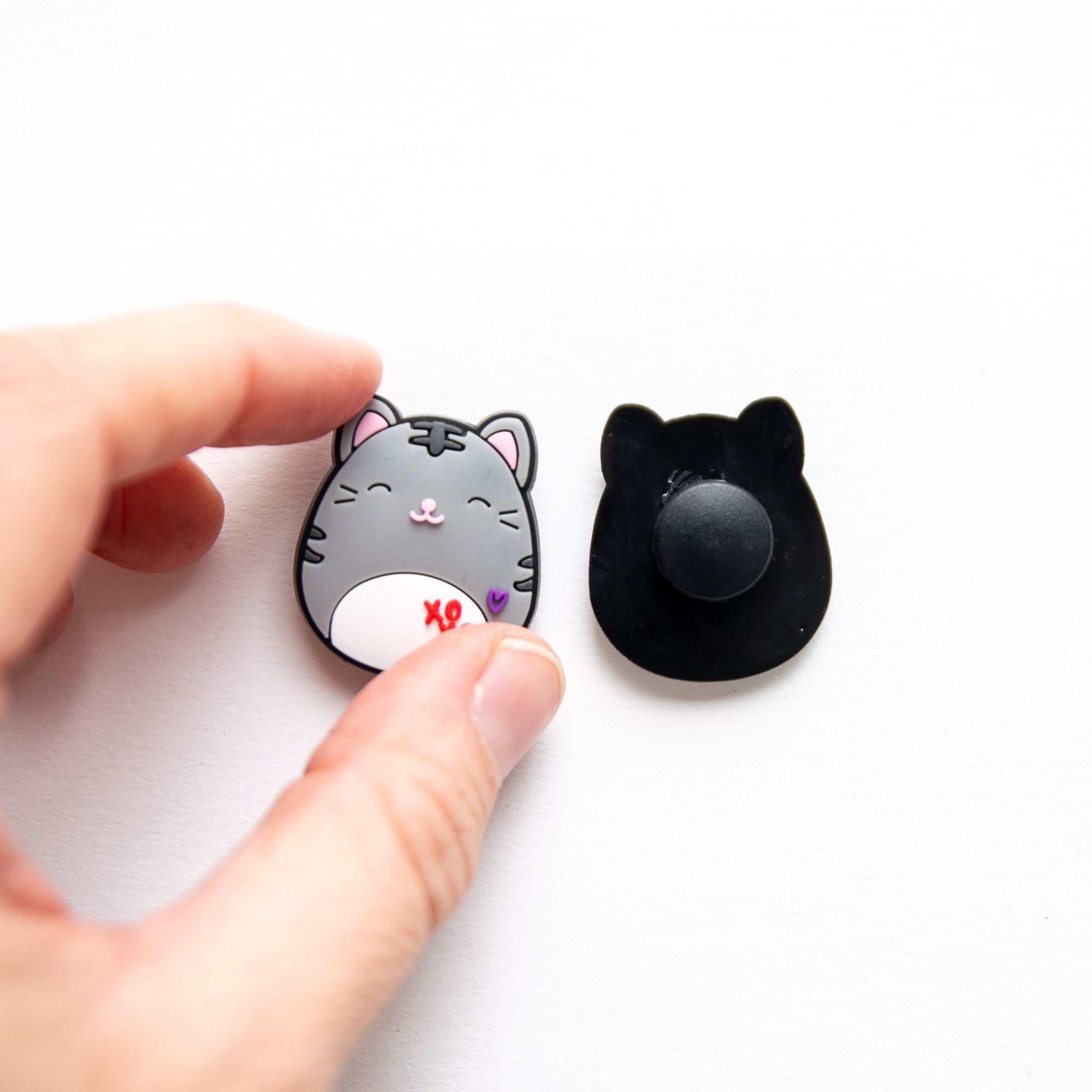 Accessoires für Crocs Lila Einhorn Katze
