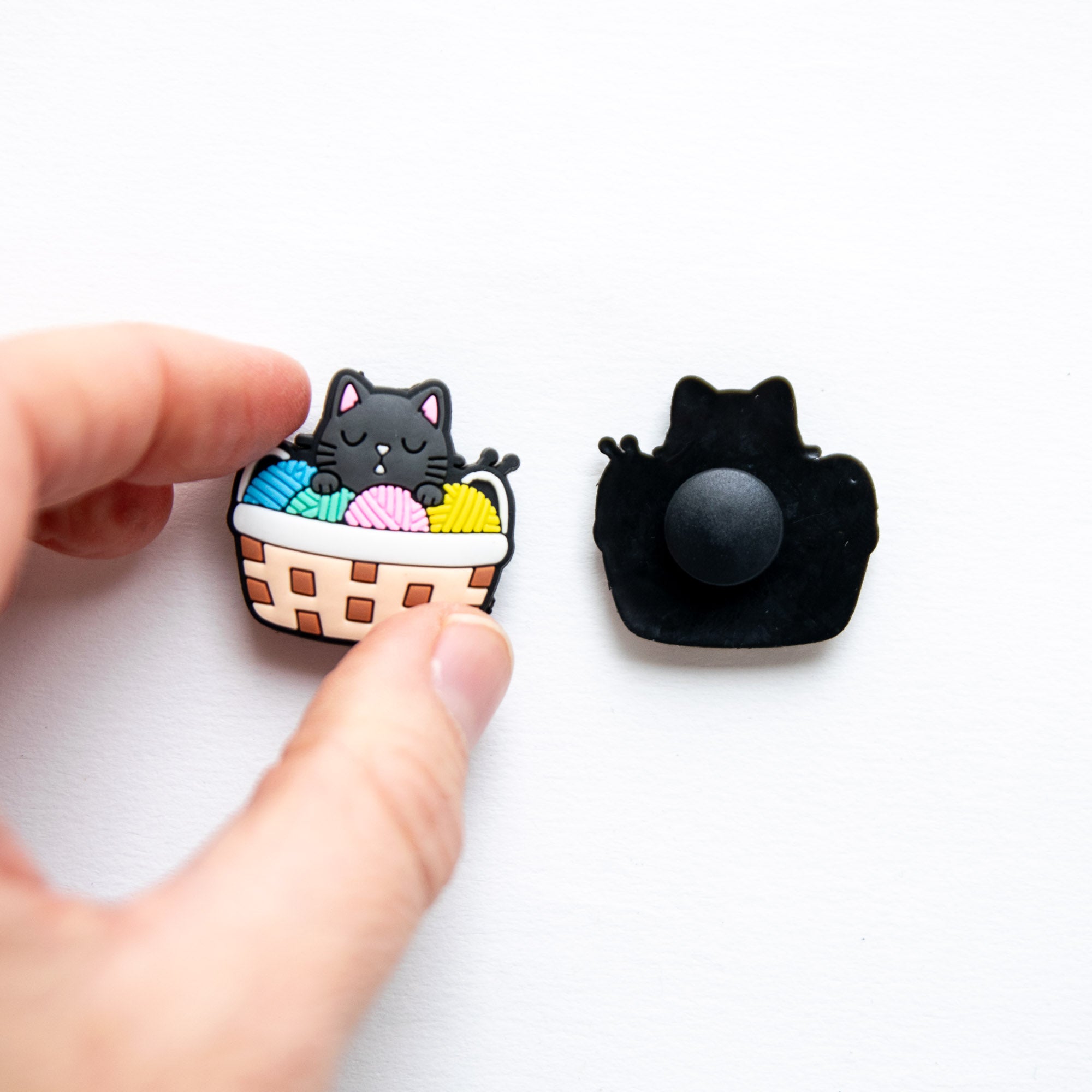 Accessoires für Crocs Lila Einhorn Katze