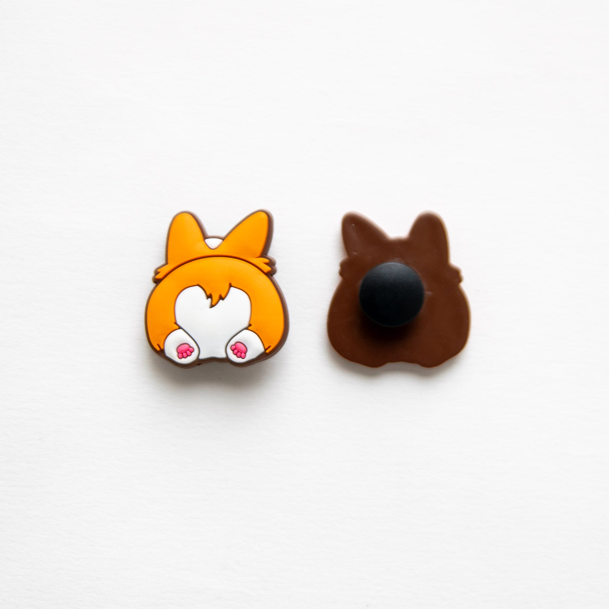 Accessoires pour Crocs Fesses de Shiba Inu Orange