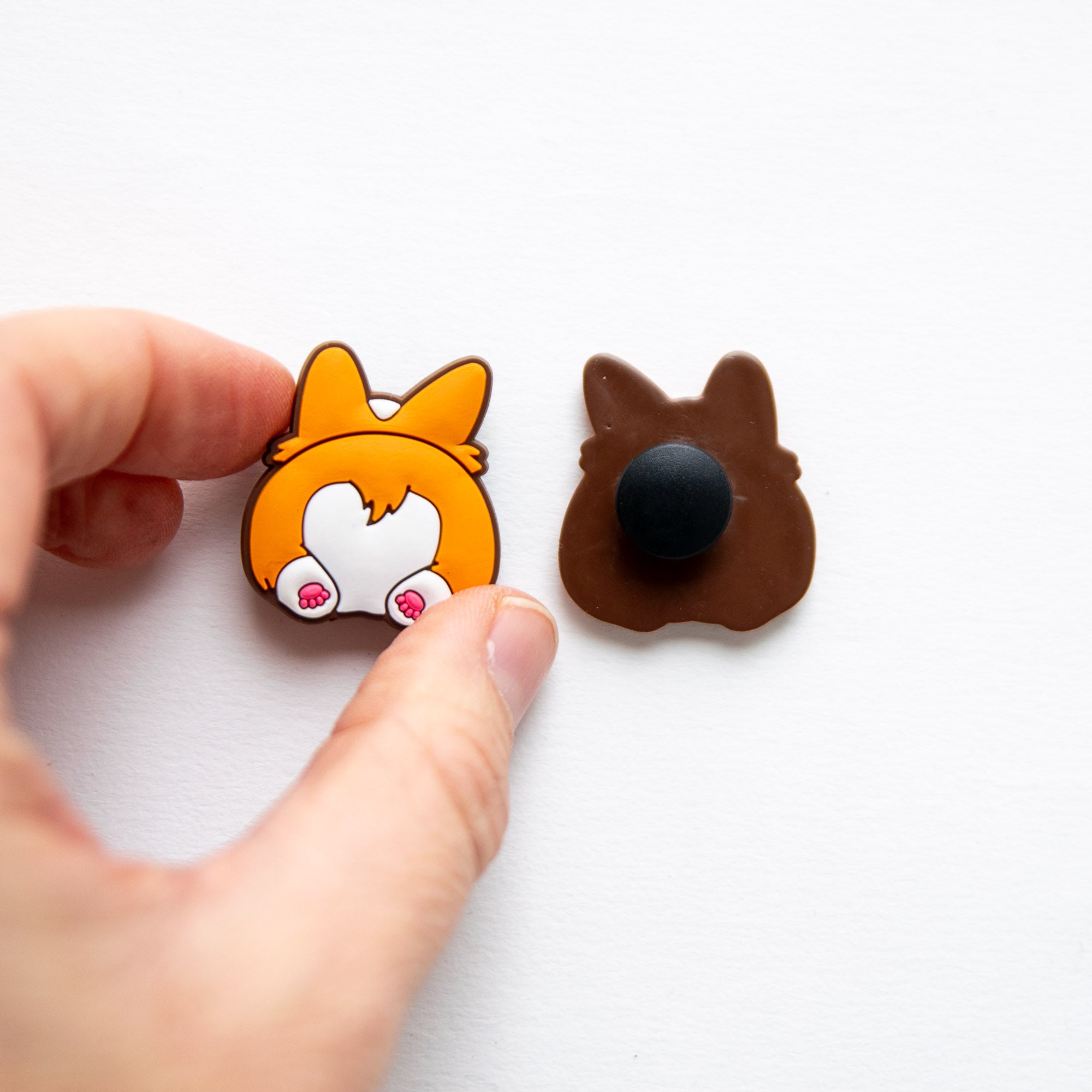 Accessoires pour Crocs Fesses de Shiba Inu Orange