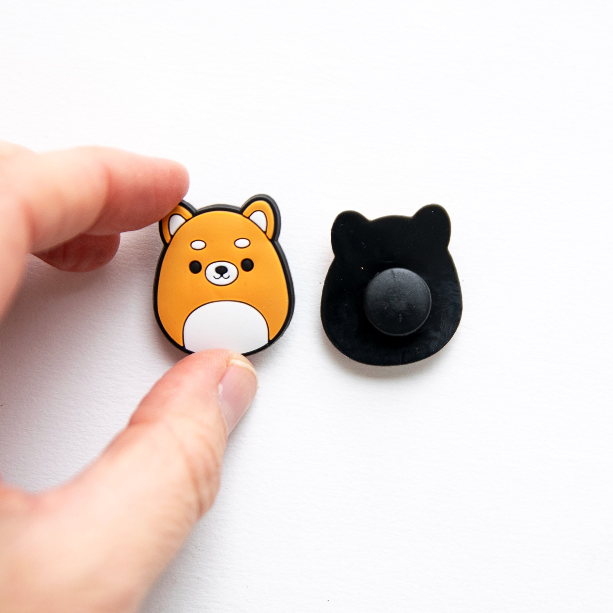 Accessoires pour Crocs Fesses de Shiba Inu Rond