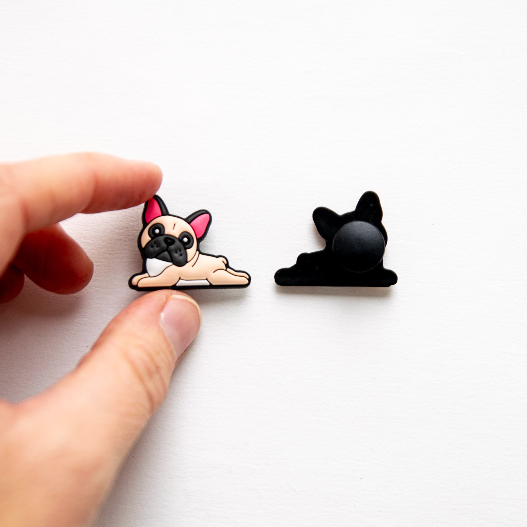 Accessoires pour Crocs Bouledogue Français Allongé