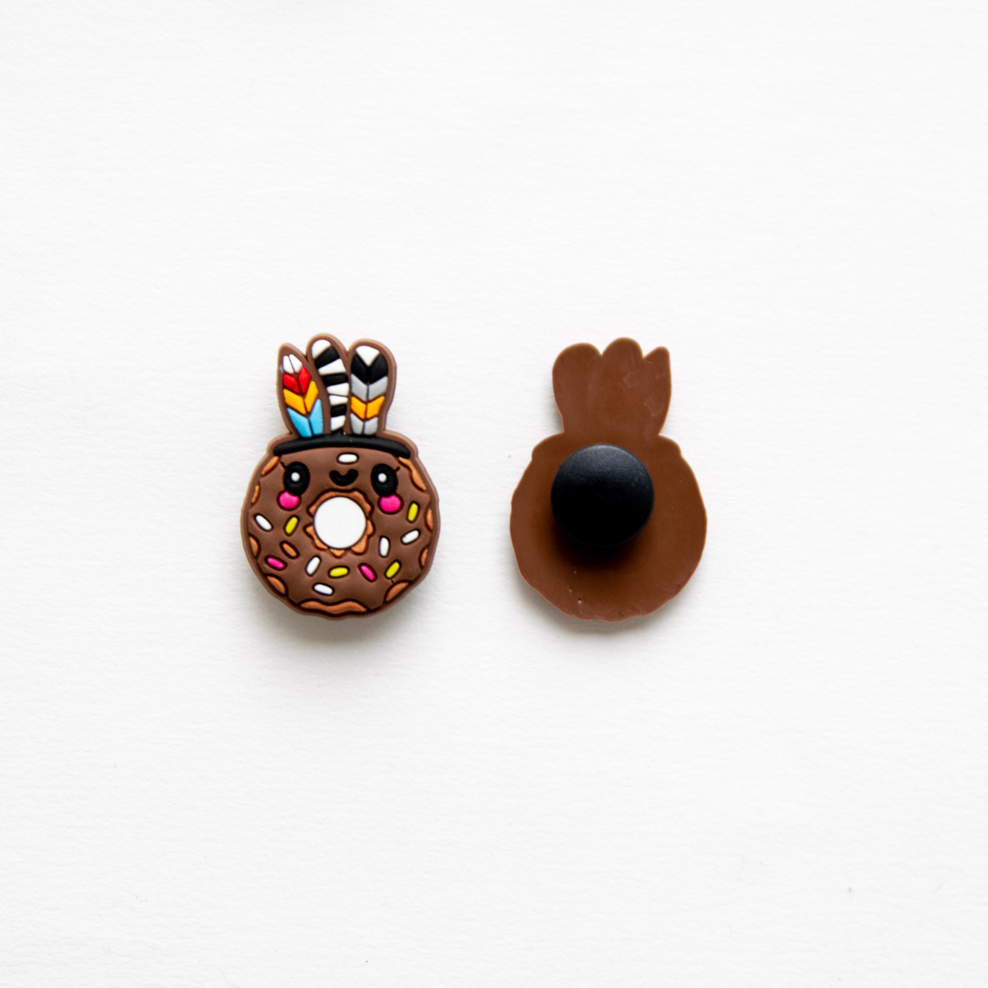 Accessoires pour Crocs Donut Indien Marron
