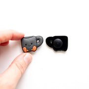 Accessoires für Crocs Lila Einhorn Katze