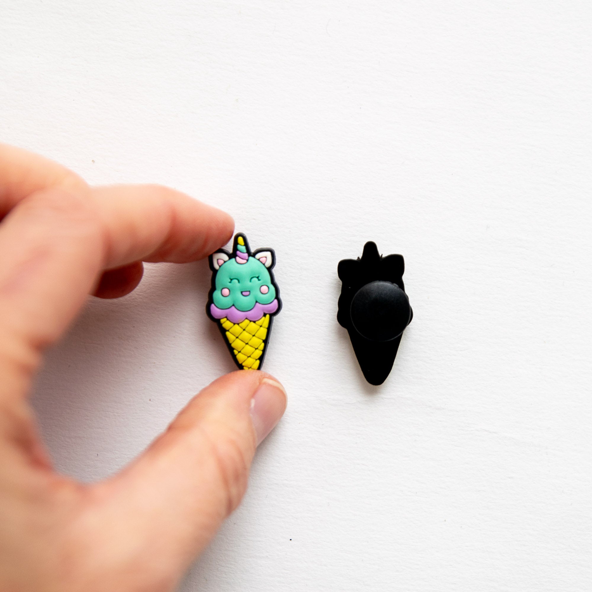 Accessoires pour Crocs Cornet de Glace Licorne