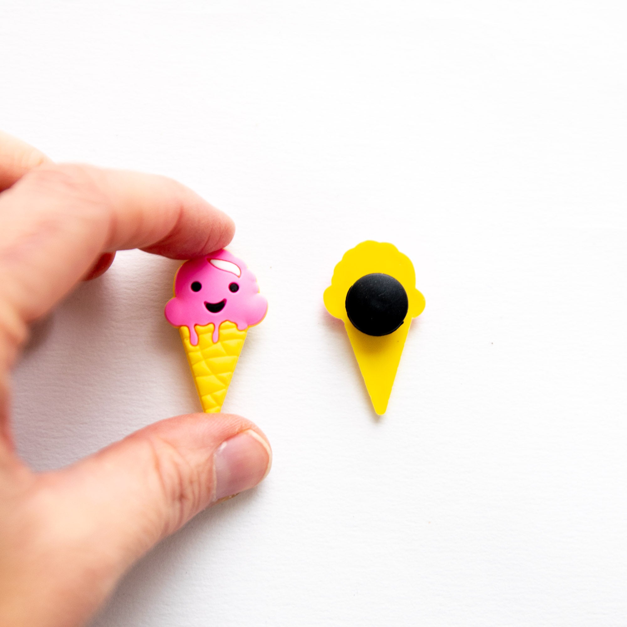 Accessoires pour Crocs Cornet de Glace Rose