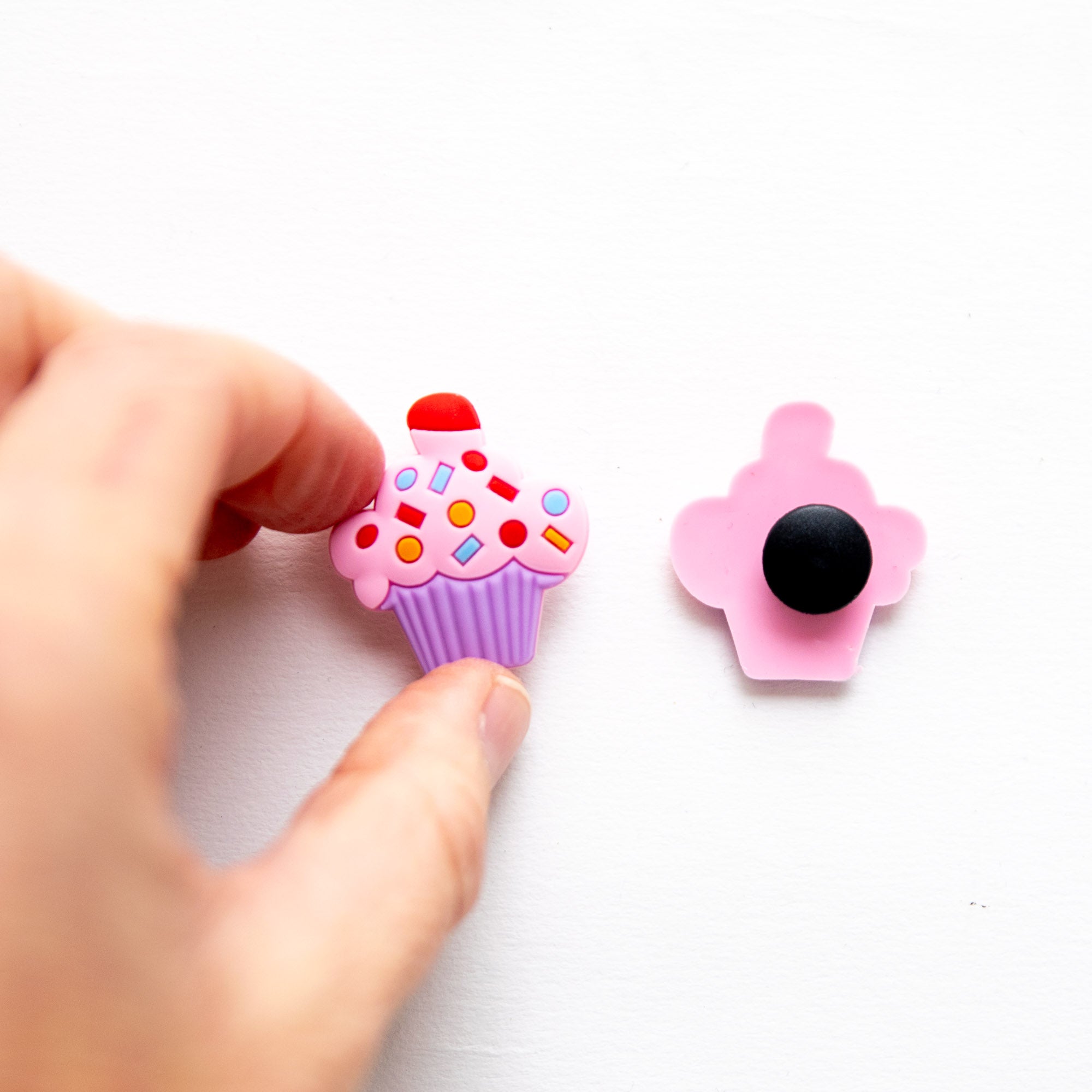 Accessoires pour Crocs Cupcake Rose & Violet