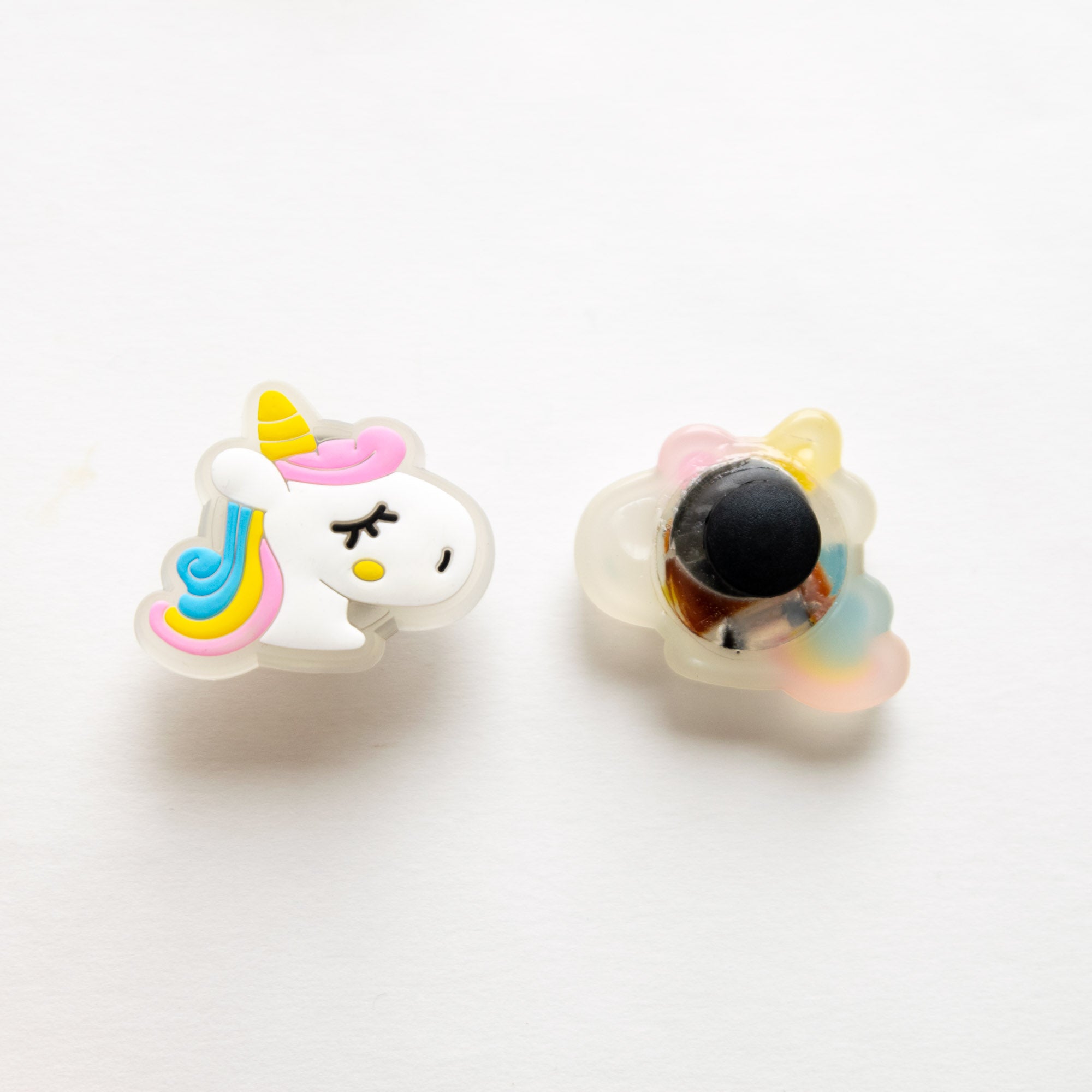 Accessoires für Crocs Lila Einhorn Katze