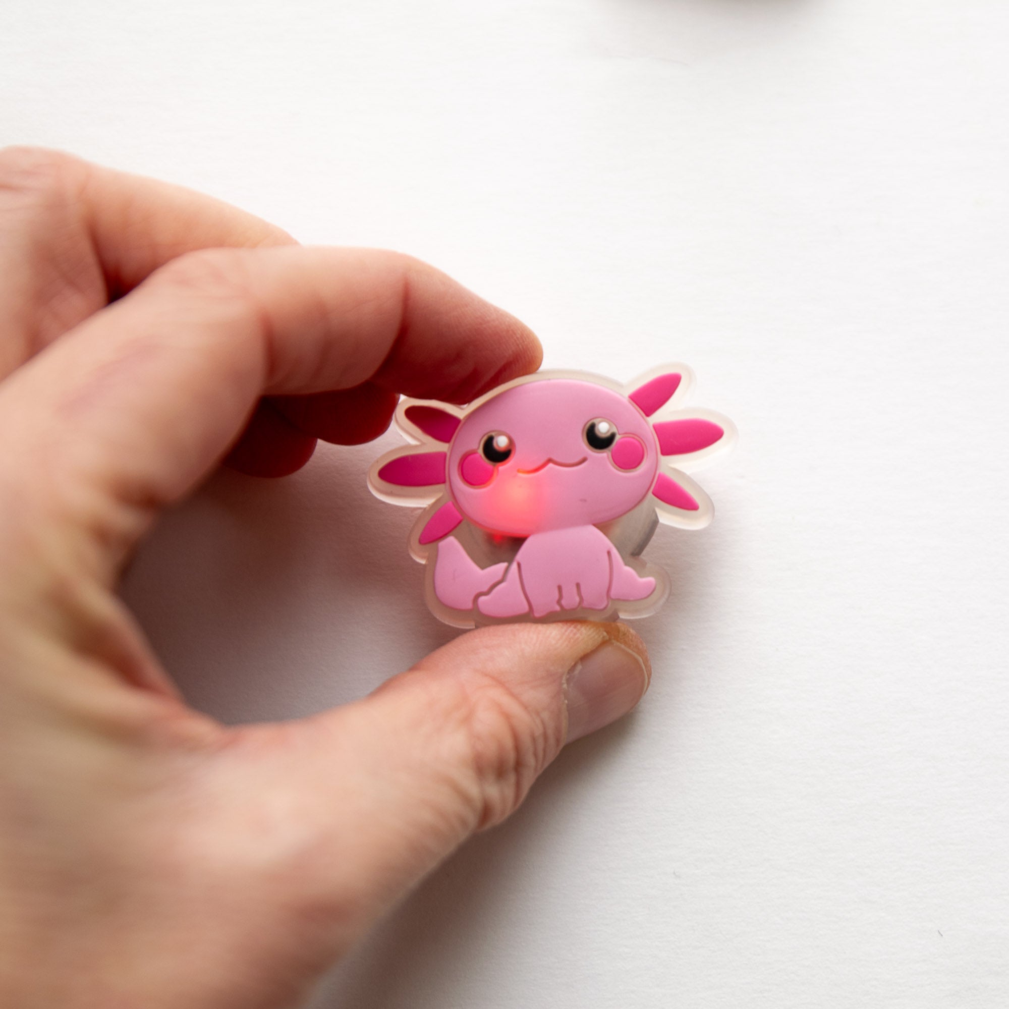 Charm LED Lumineux pour Crocs Axolotl