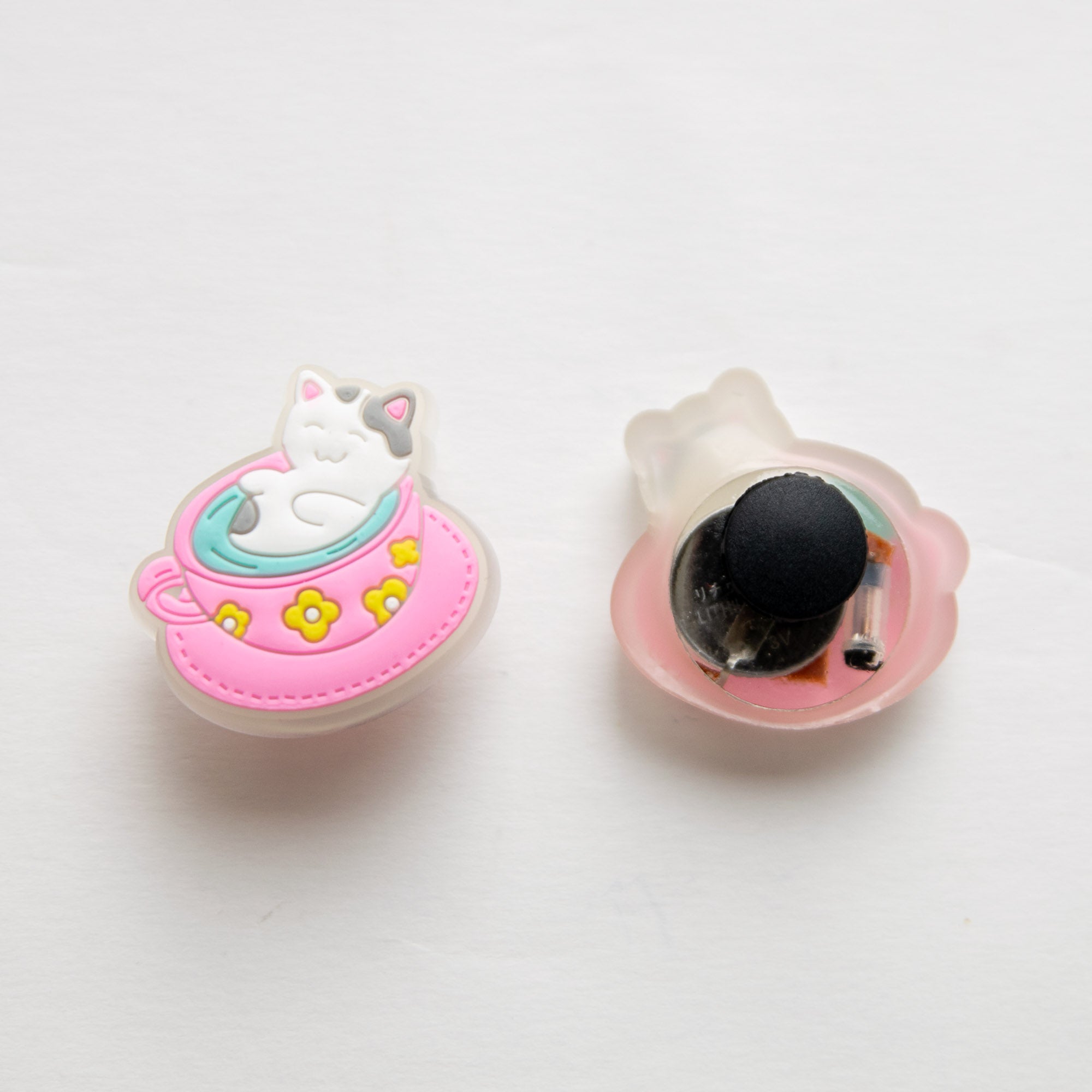 Accessoires für Crocs Lila Einhorn Katze