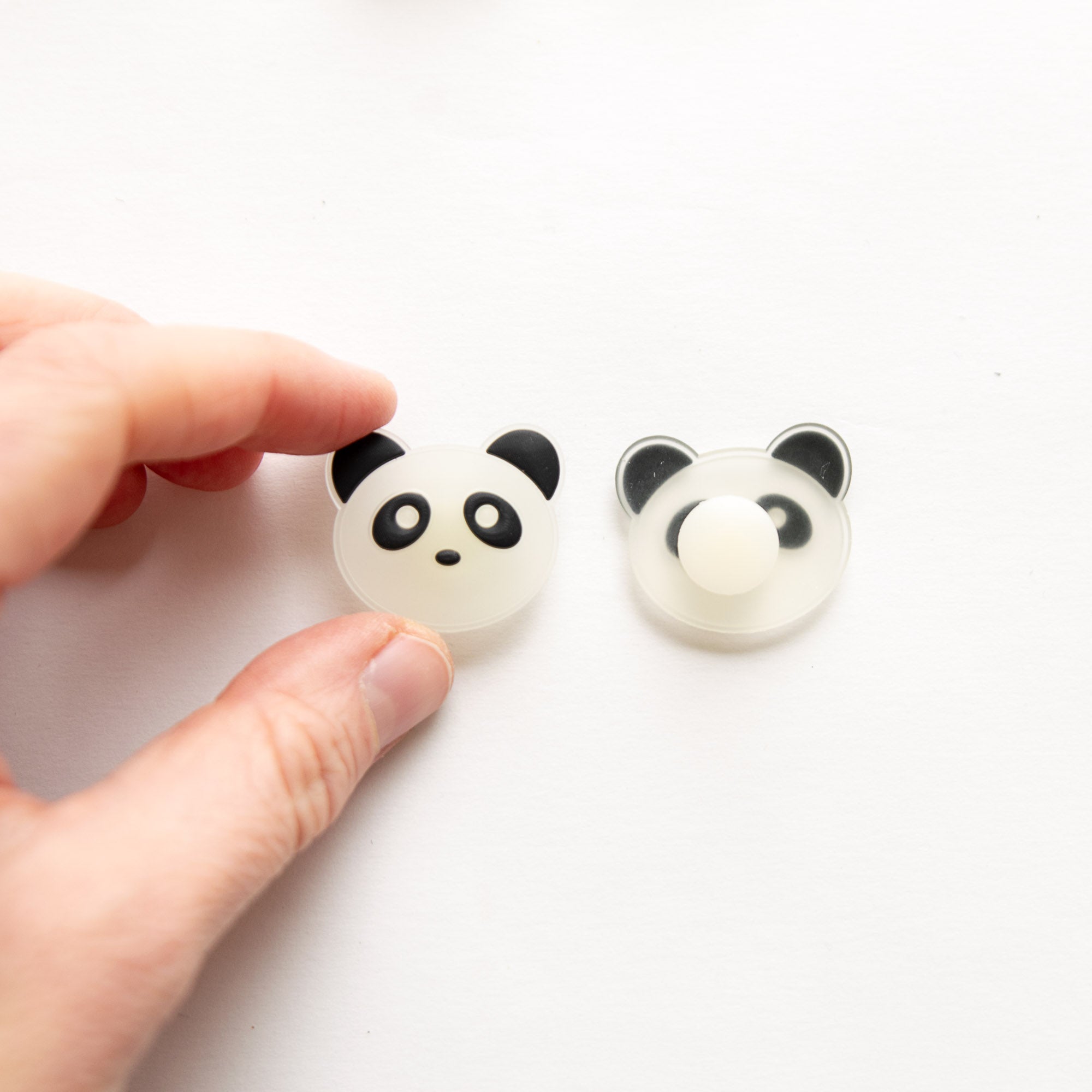 Accessoire Phosphorecent pour Crocs Panda