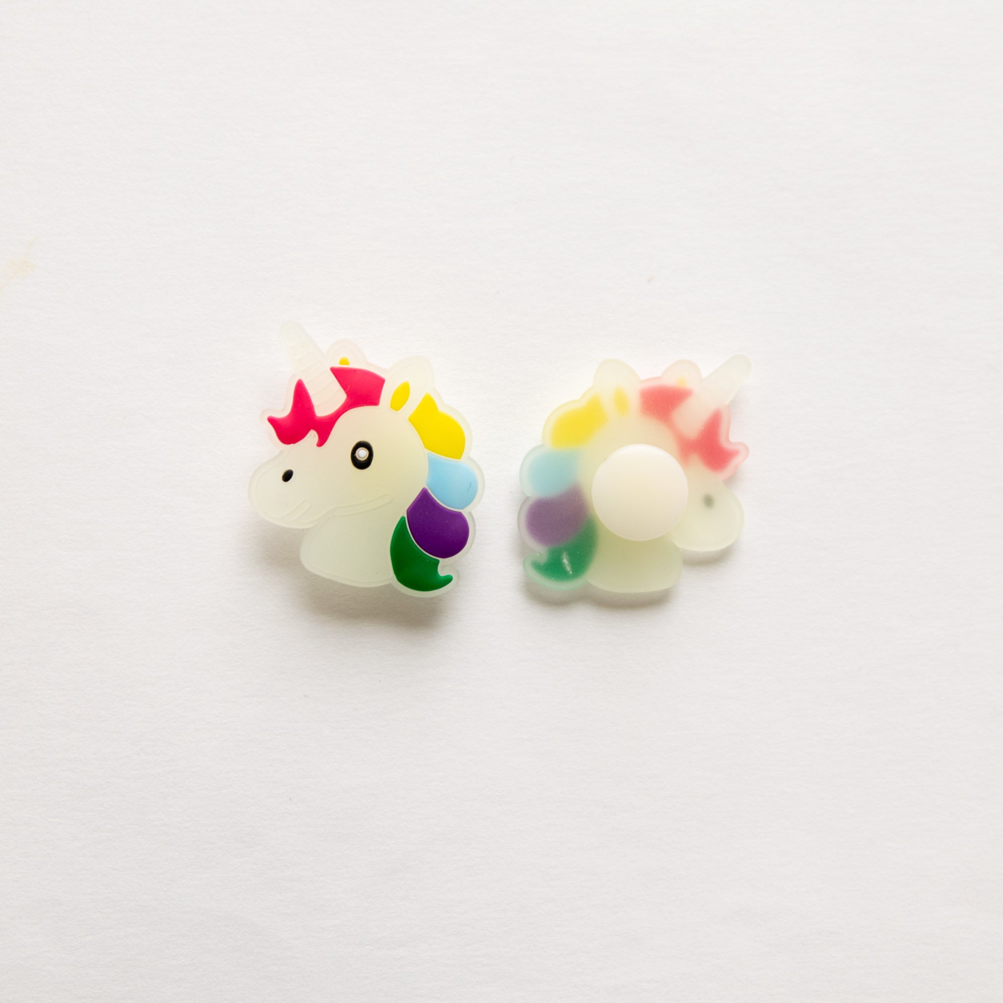 Accessoire Phosphorecent pour Crocs Tête de Licorne