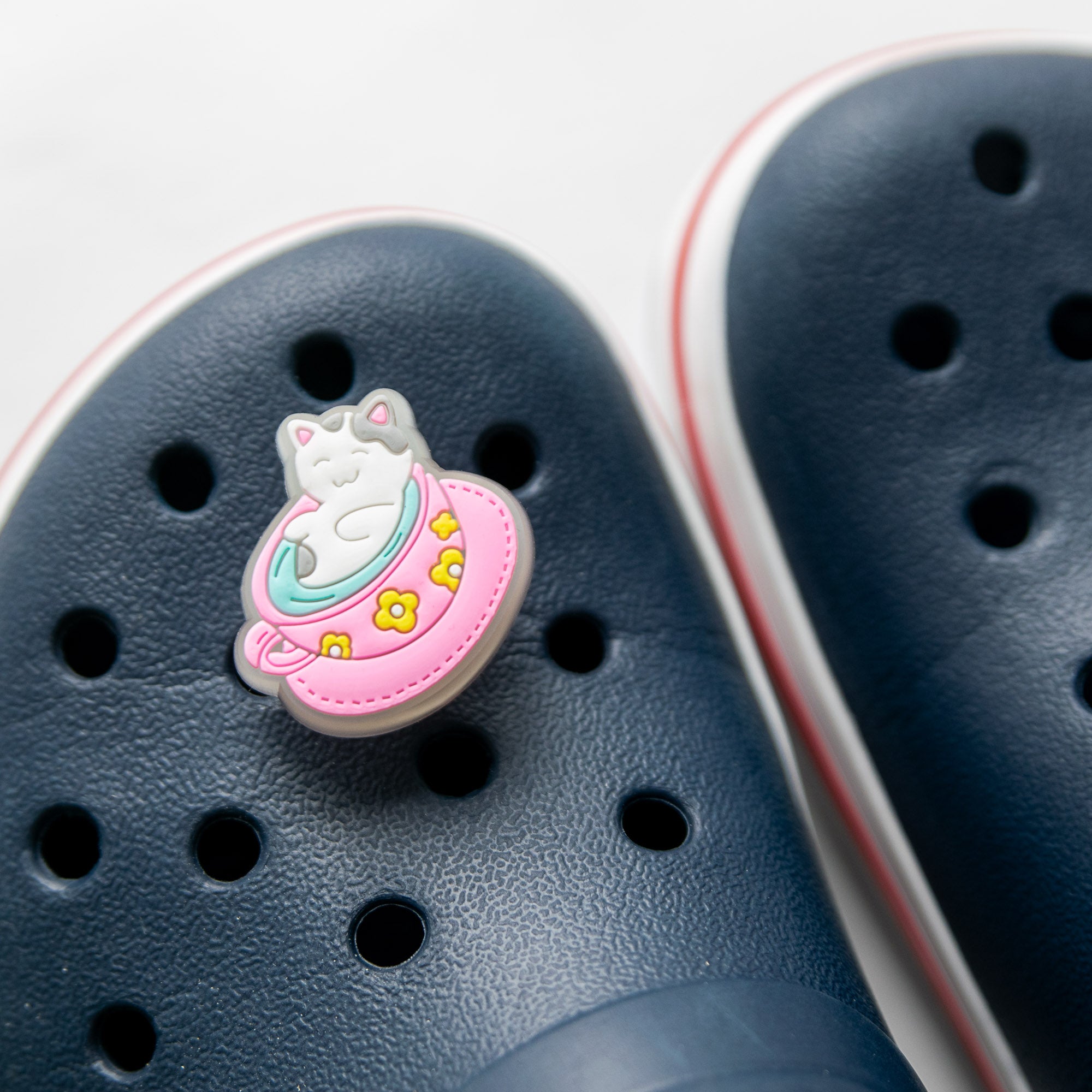 Charm LED Lumineux pour Crocs Chat & Tasse