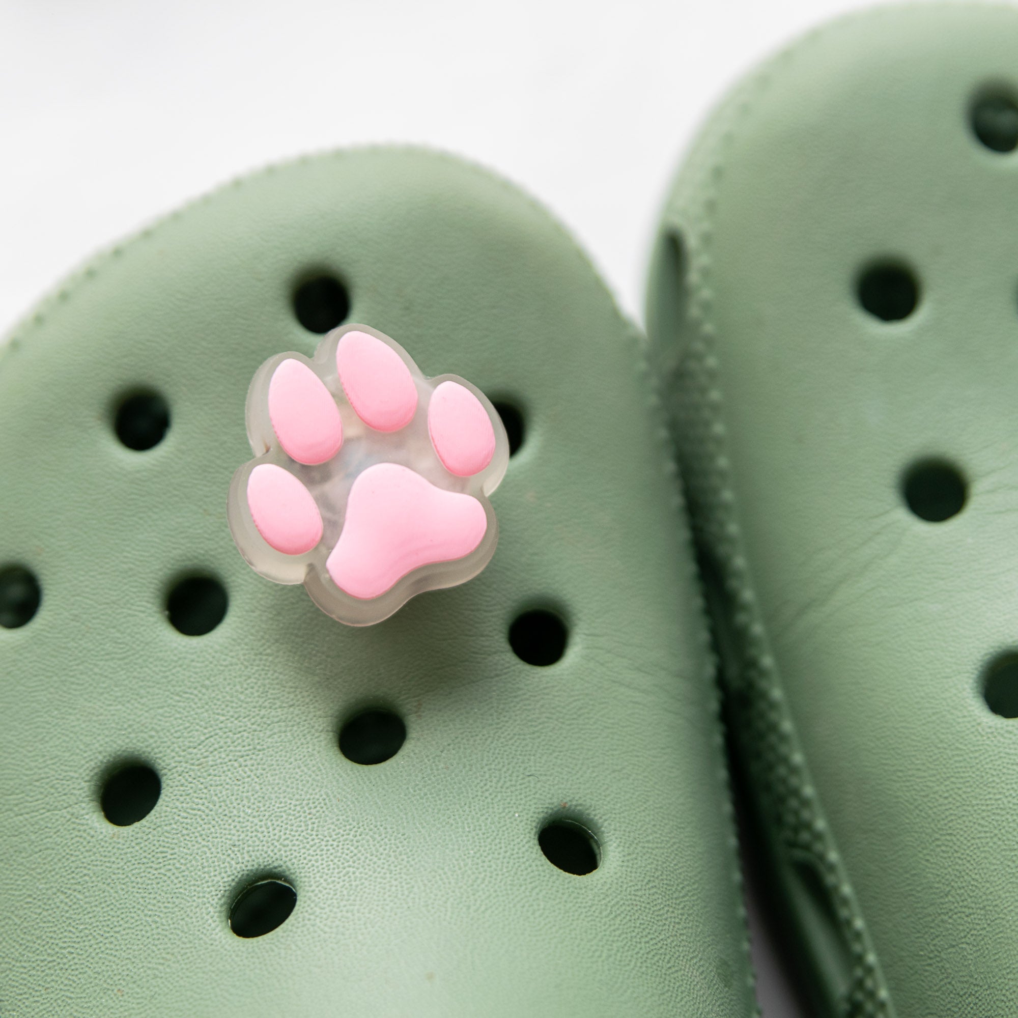 Charm LED Lumineux pour Crocs Patte de chat