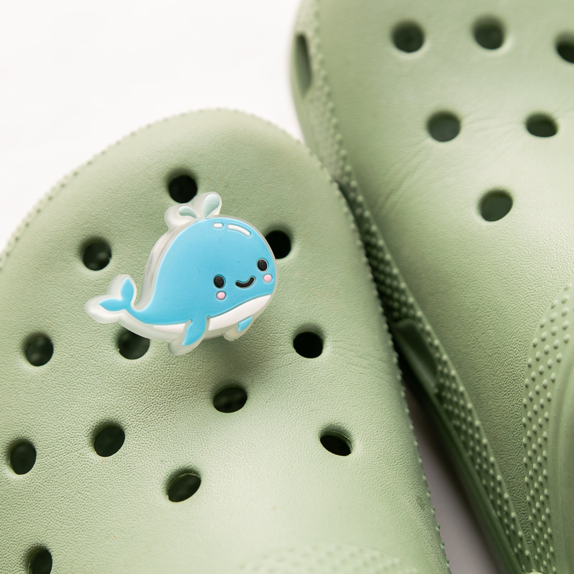 Charm LED Lumineux pour Crocs Baleine