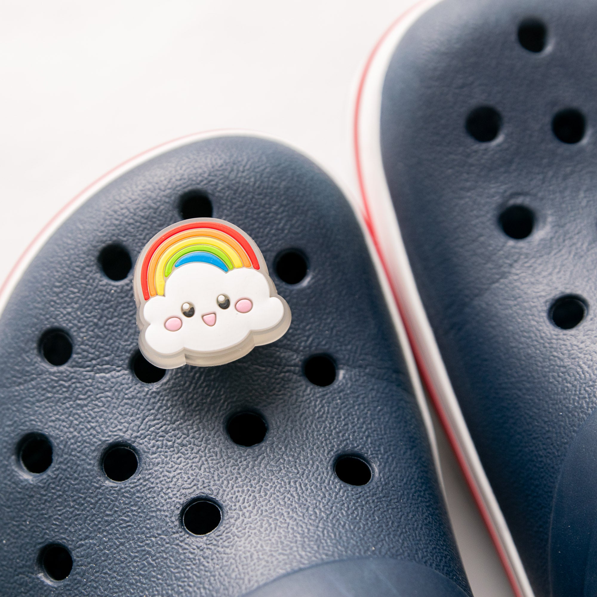 Charm LED Lumineux pour Crocs Nuage & Arc-en-ciel