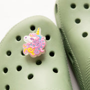 Accessoires für Crocs Lila Einhorn Katze