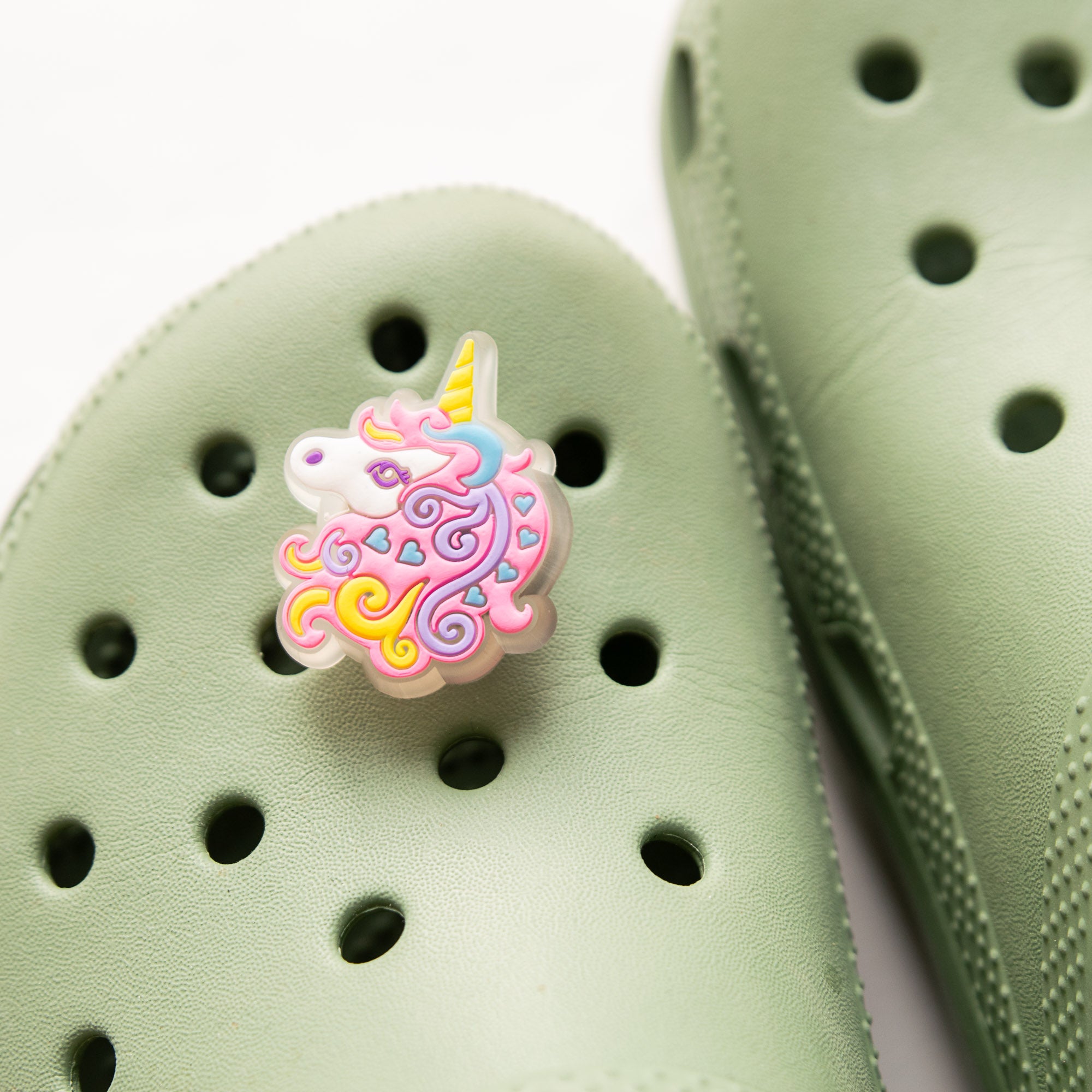 Charm LED Lumineux pour Crocs Licorne & Crinière