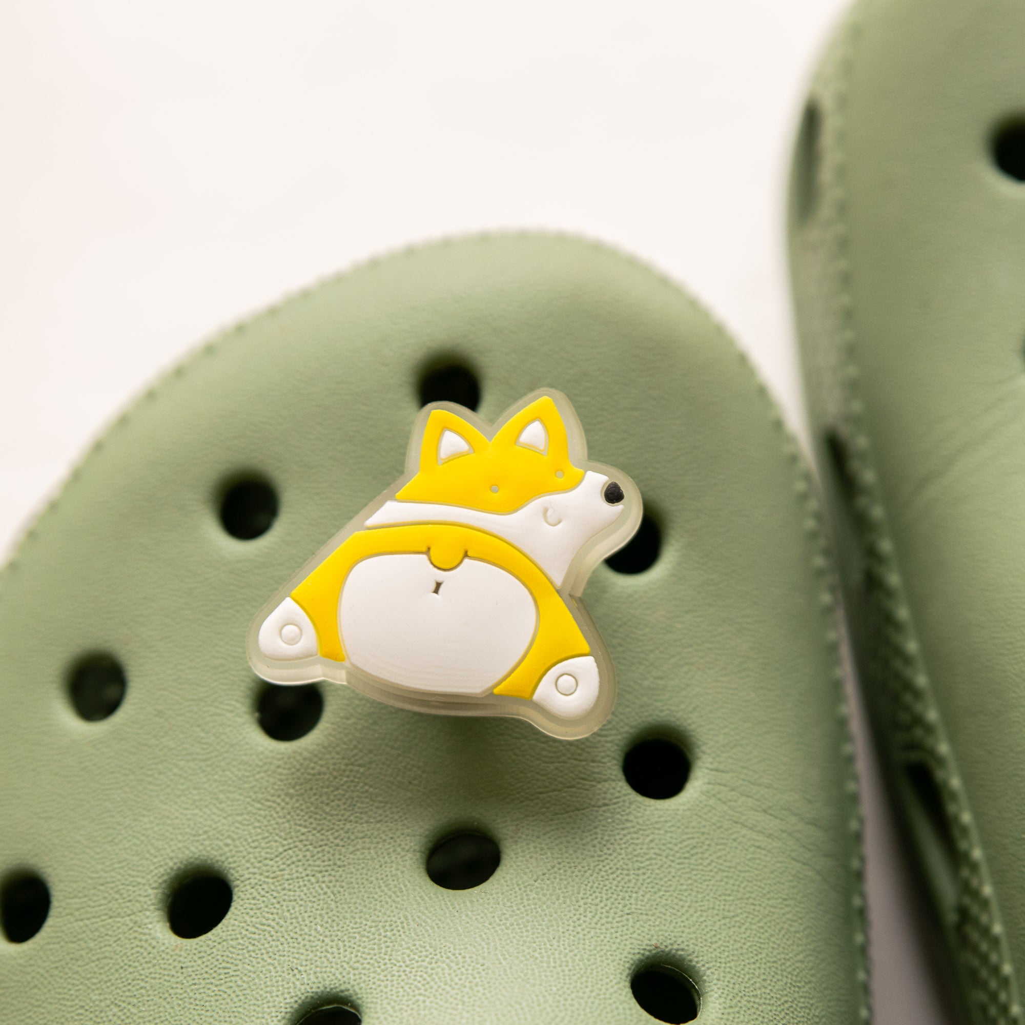 Charm LED Lumineux pour Crocs Fesses de Shiba Inu