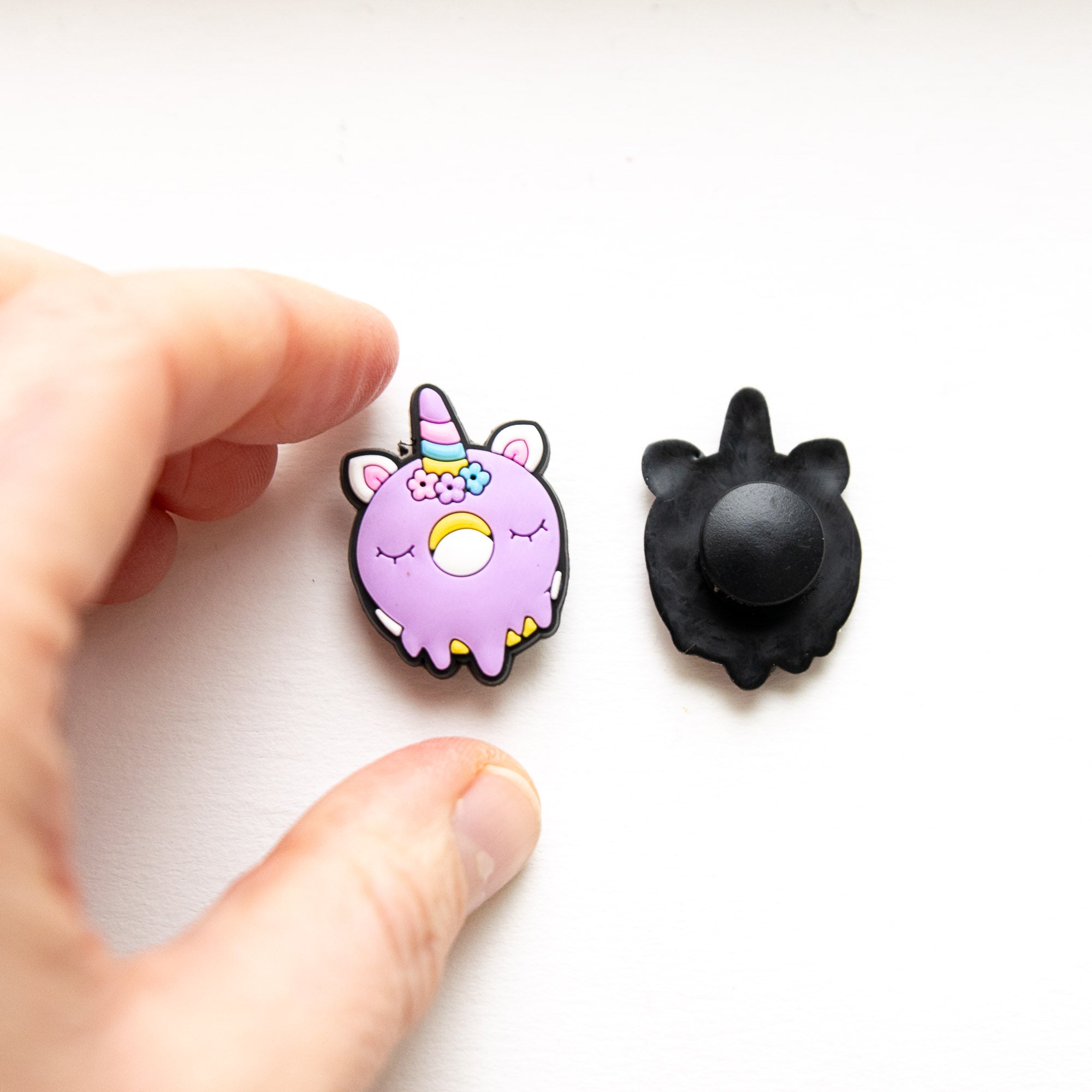 Accessoires pour Crocs Licorne Donut Violet