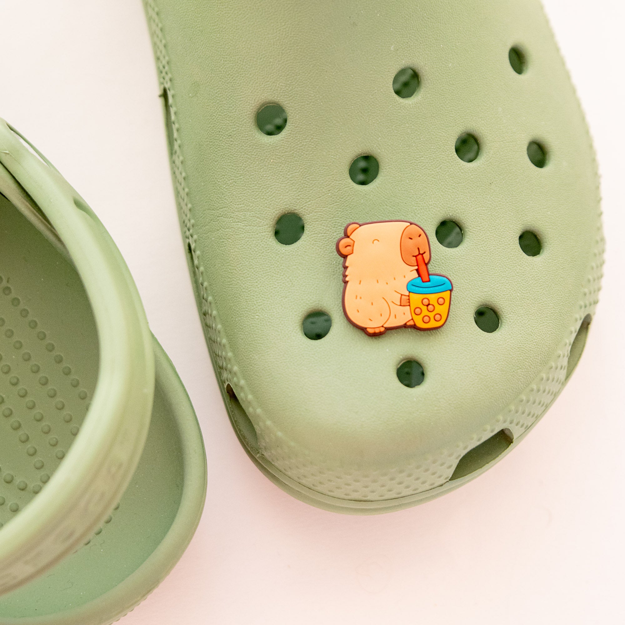 Accessoires pour Crocs Capybara & Bubble Tea