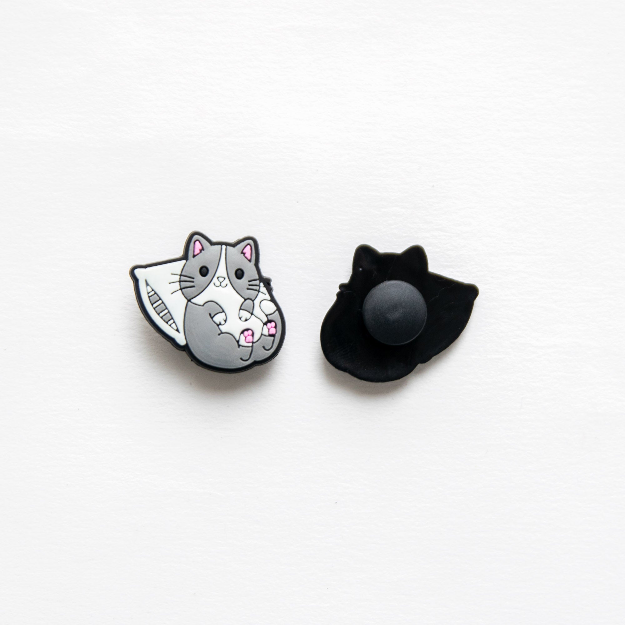 Accessoires pour Crocs Chat Gris & Oreiller
