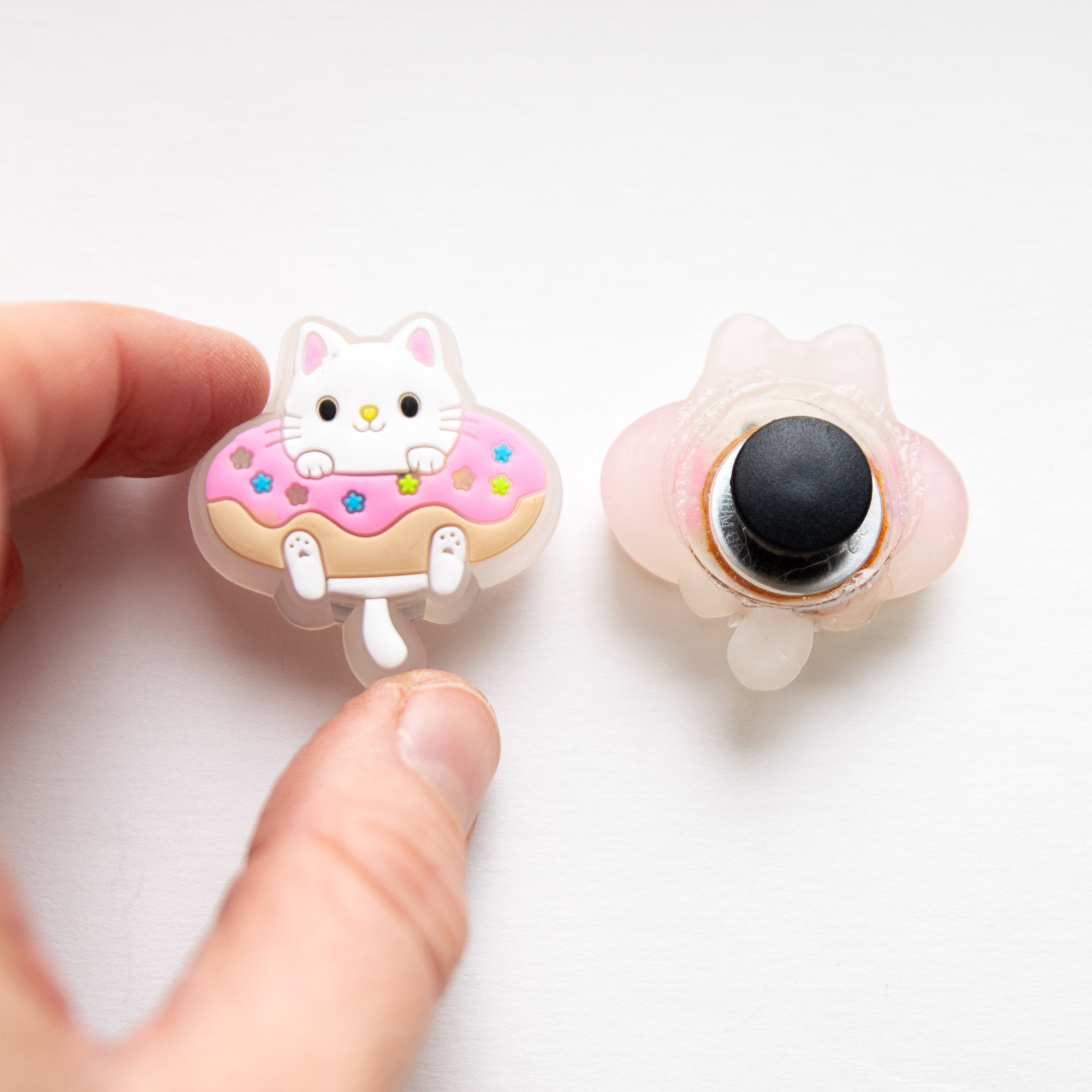 Charm LED Lumineux pour Crocs Chat Donut