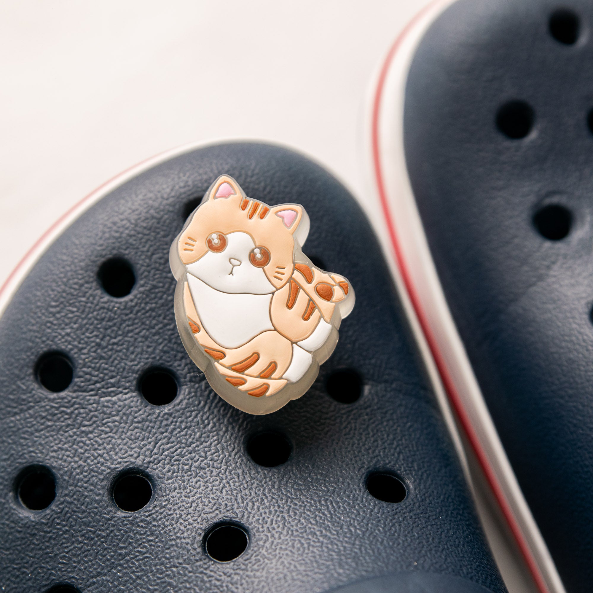 Charm LED Lumineux pour Crocs Chat Tête Penchée