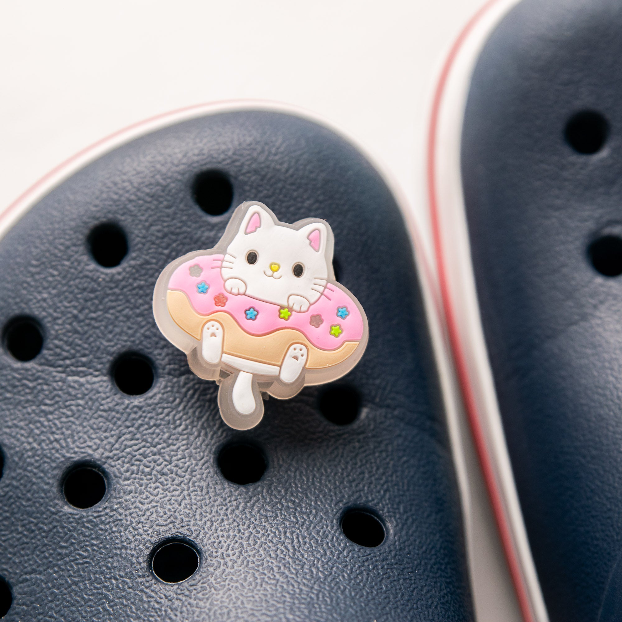 Charm LED Lumineux pour Crocs Chat Donut