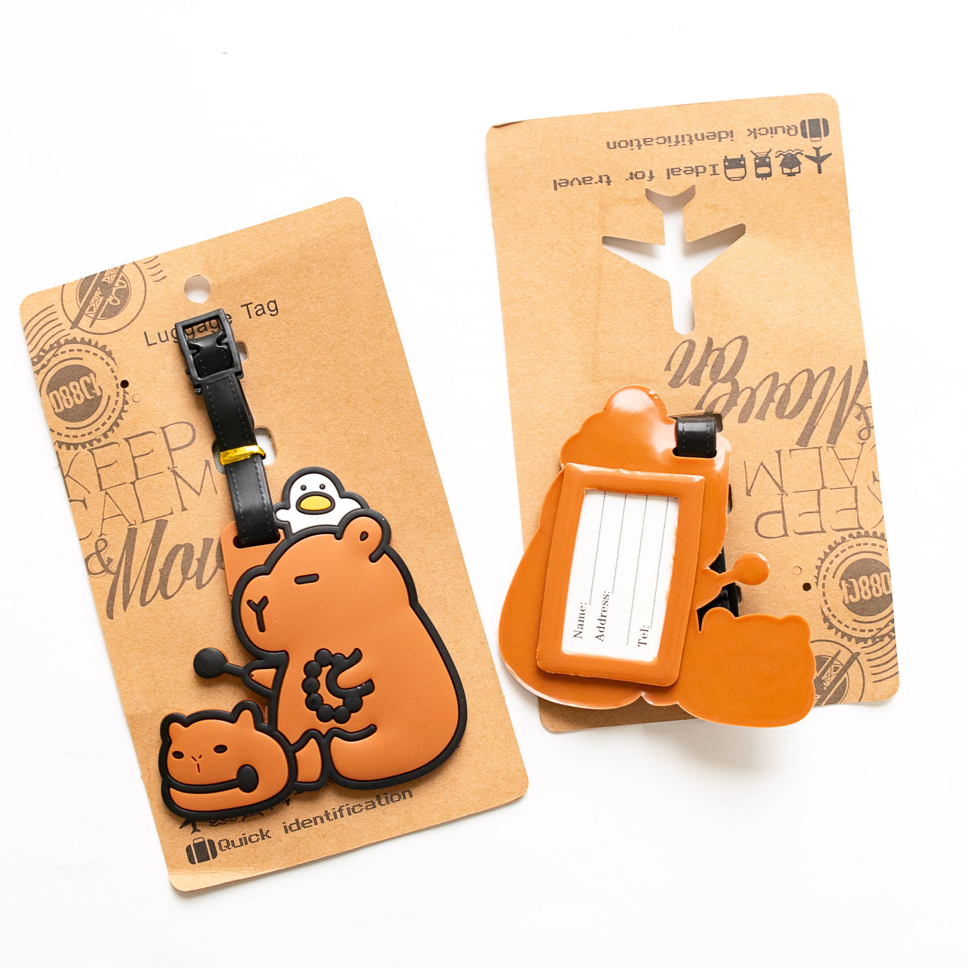 Capybara Zen Kofferanhänger