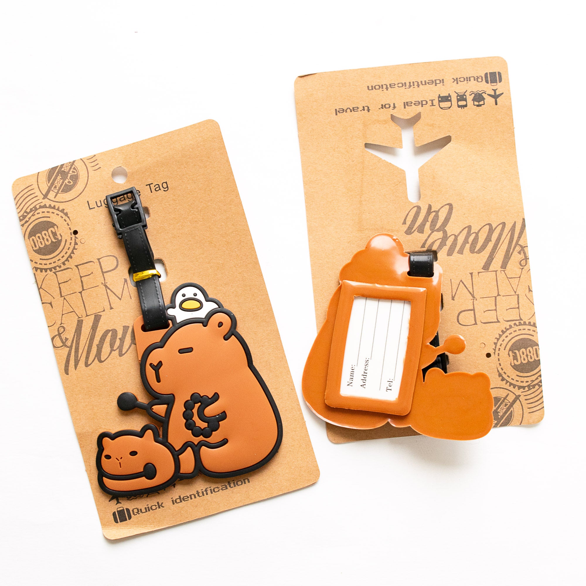Capybara Zen Kofferanhänger