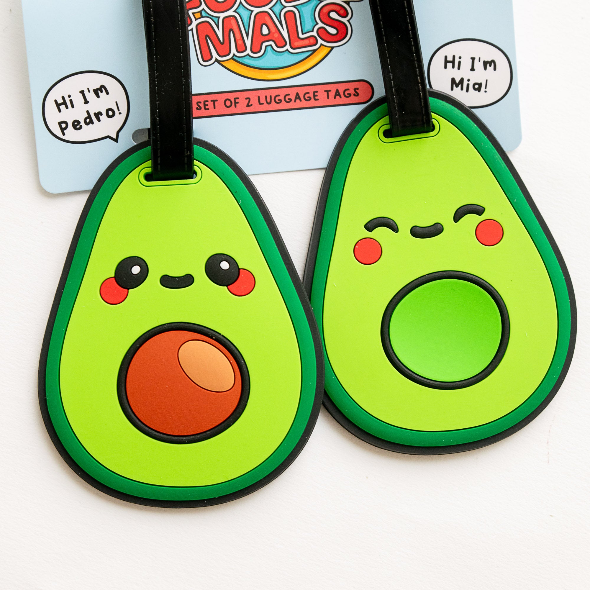Duo d'Etiquettes à Bagage Avocat