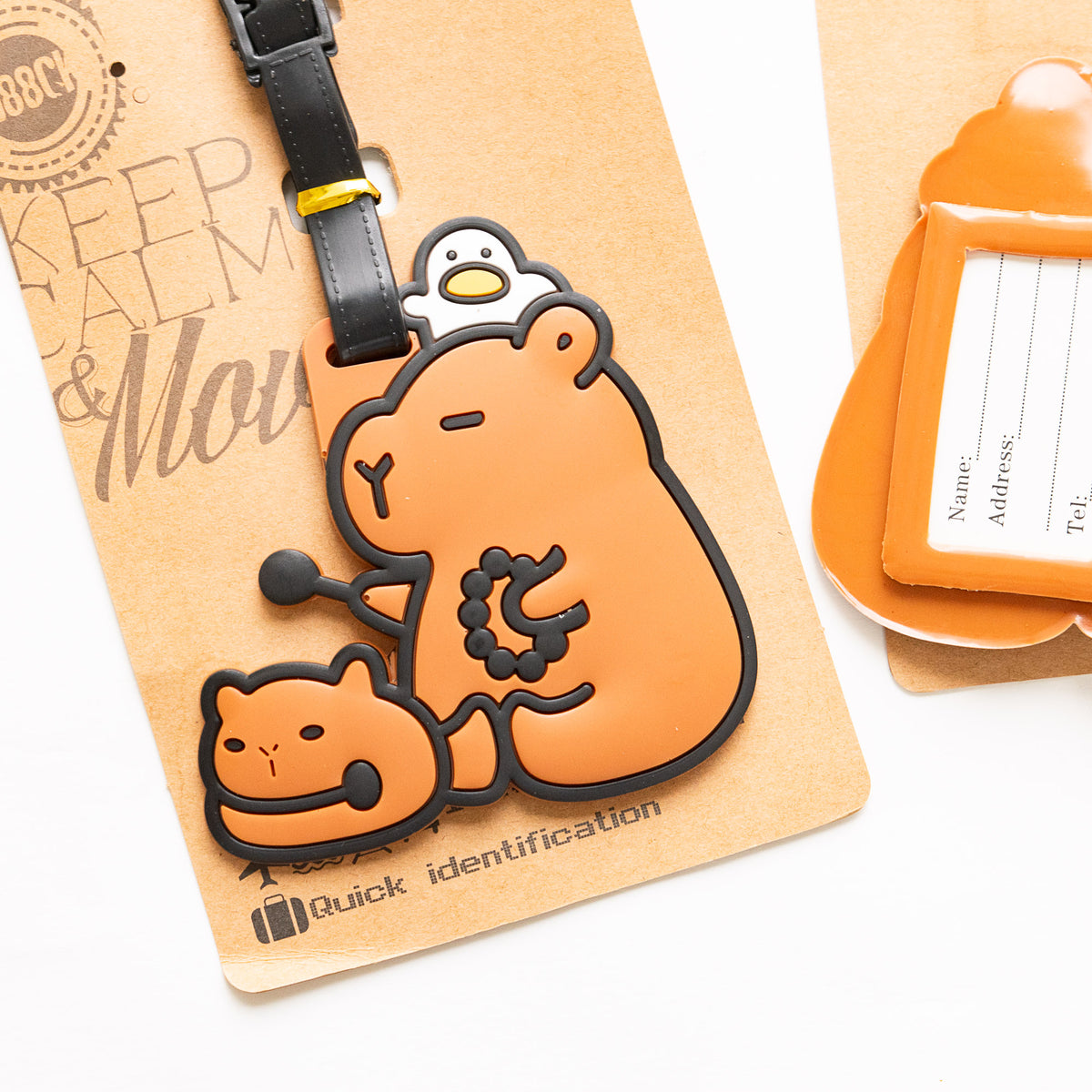 Capybara Zen Kofferanhänger