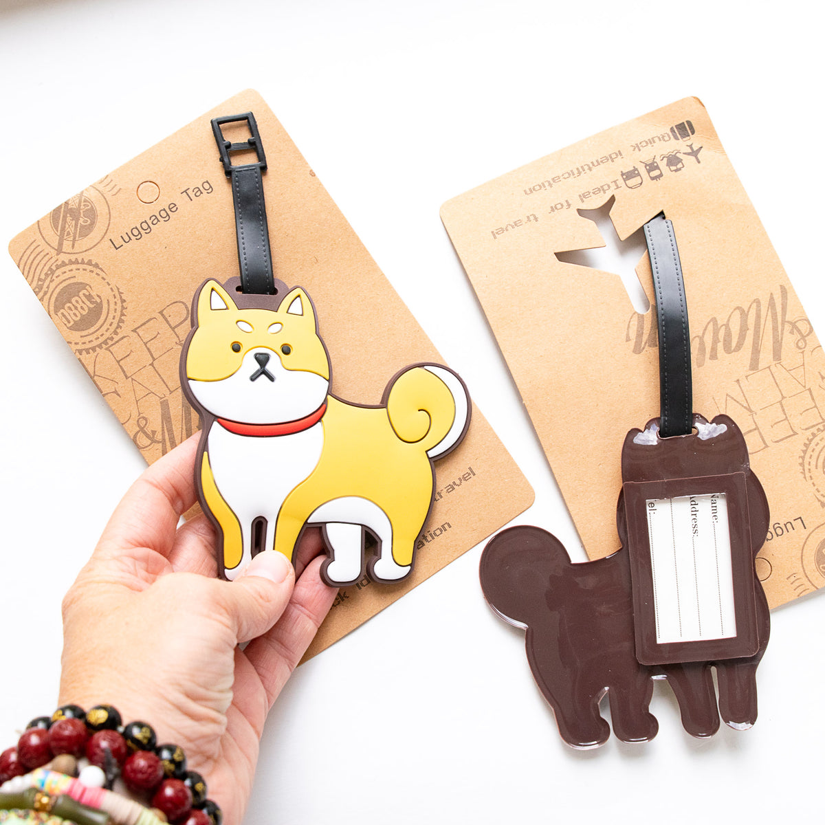 Shiba Inu Kofferanhänger