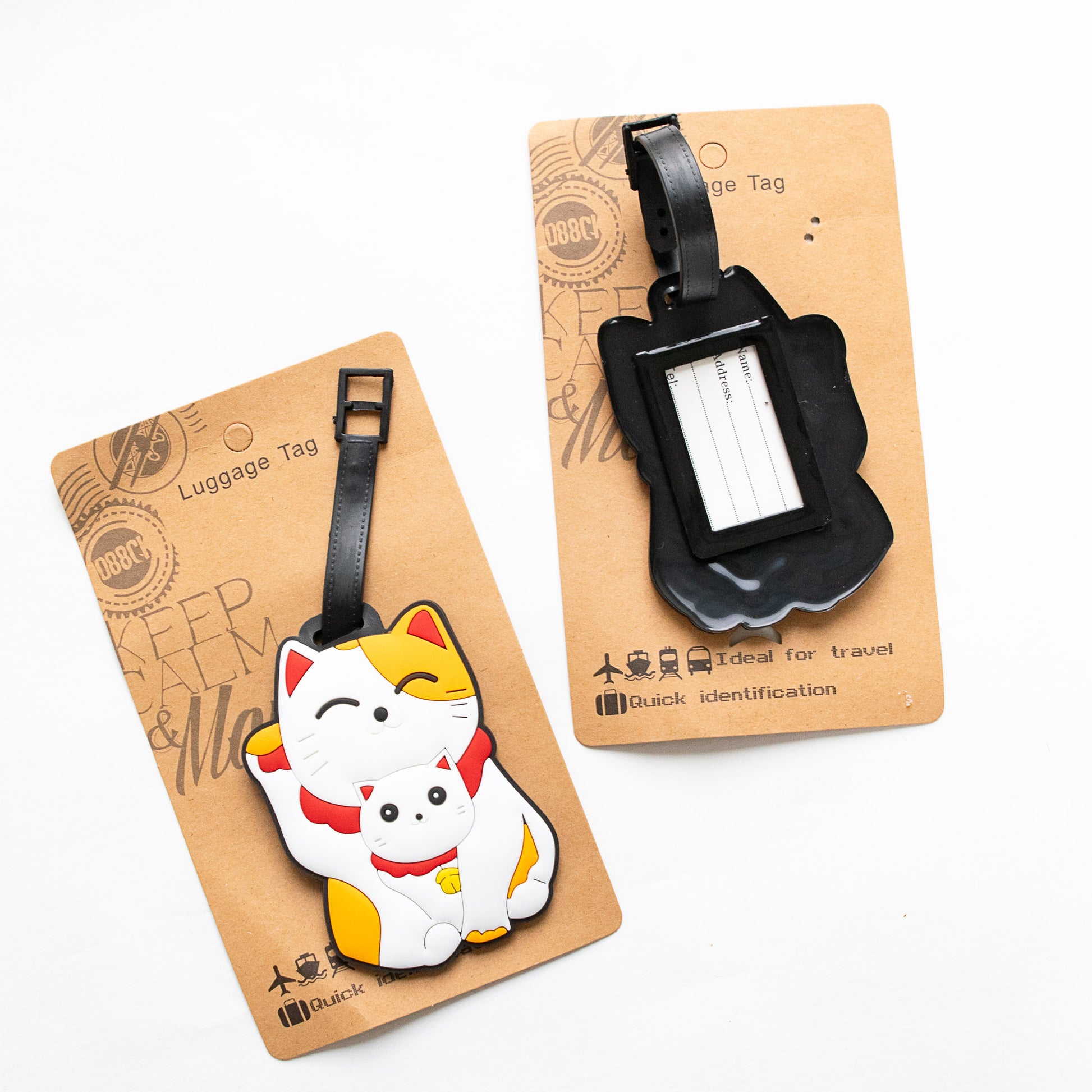 Maneki-Neko Kofferanhänger - Lucky Cat