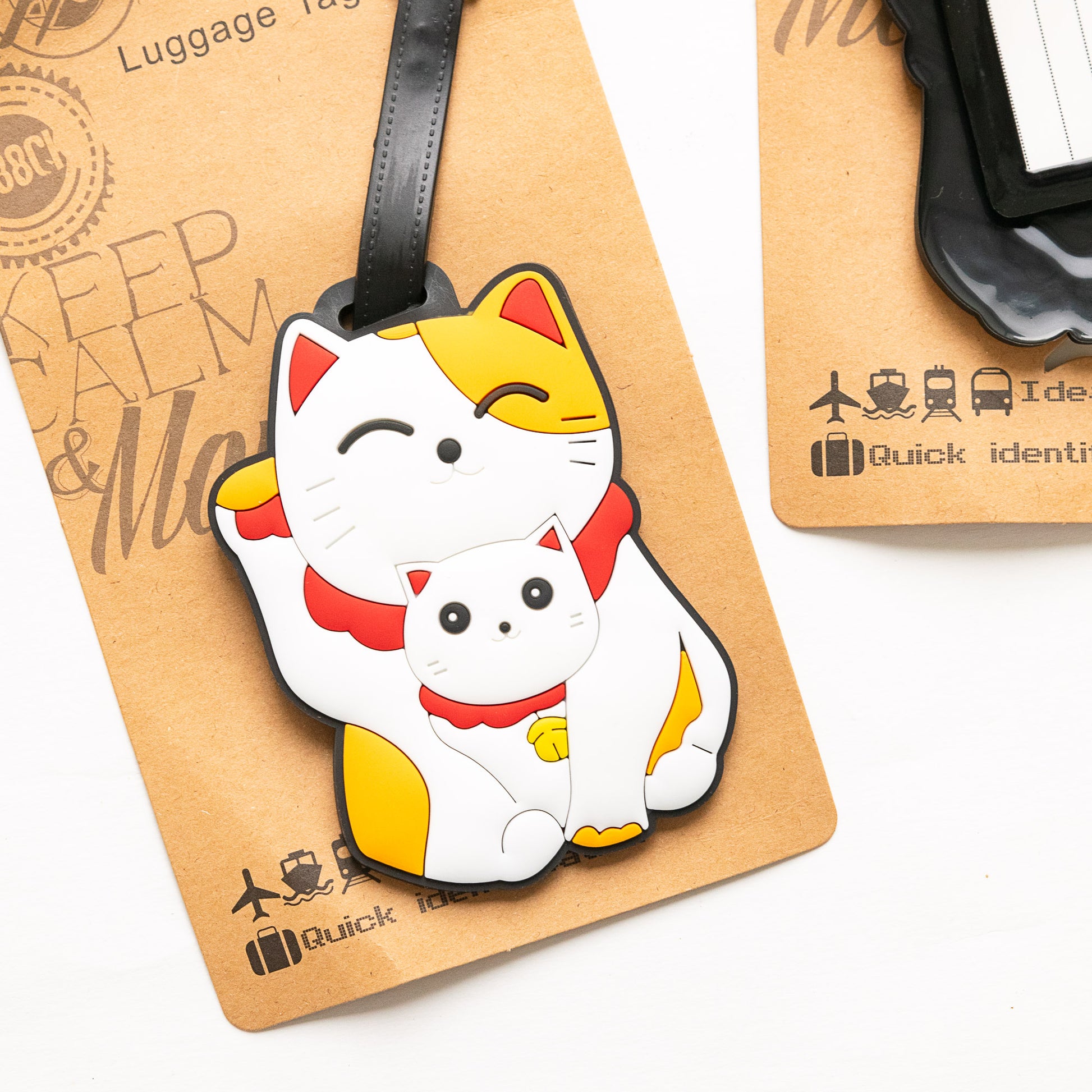 Maneki-Neko Kofferanhänger - Lucky Cat