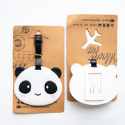 Etiquette à Bagage Tête de Panda