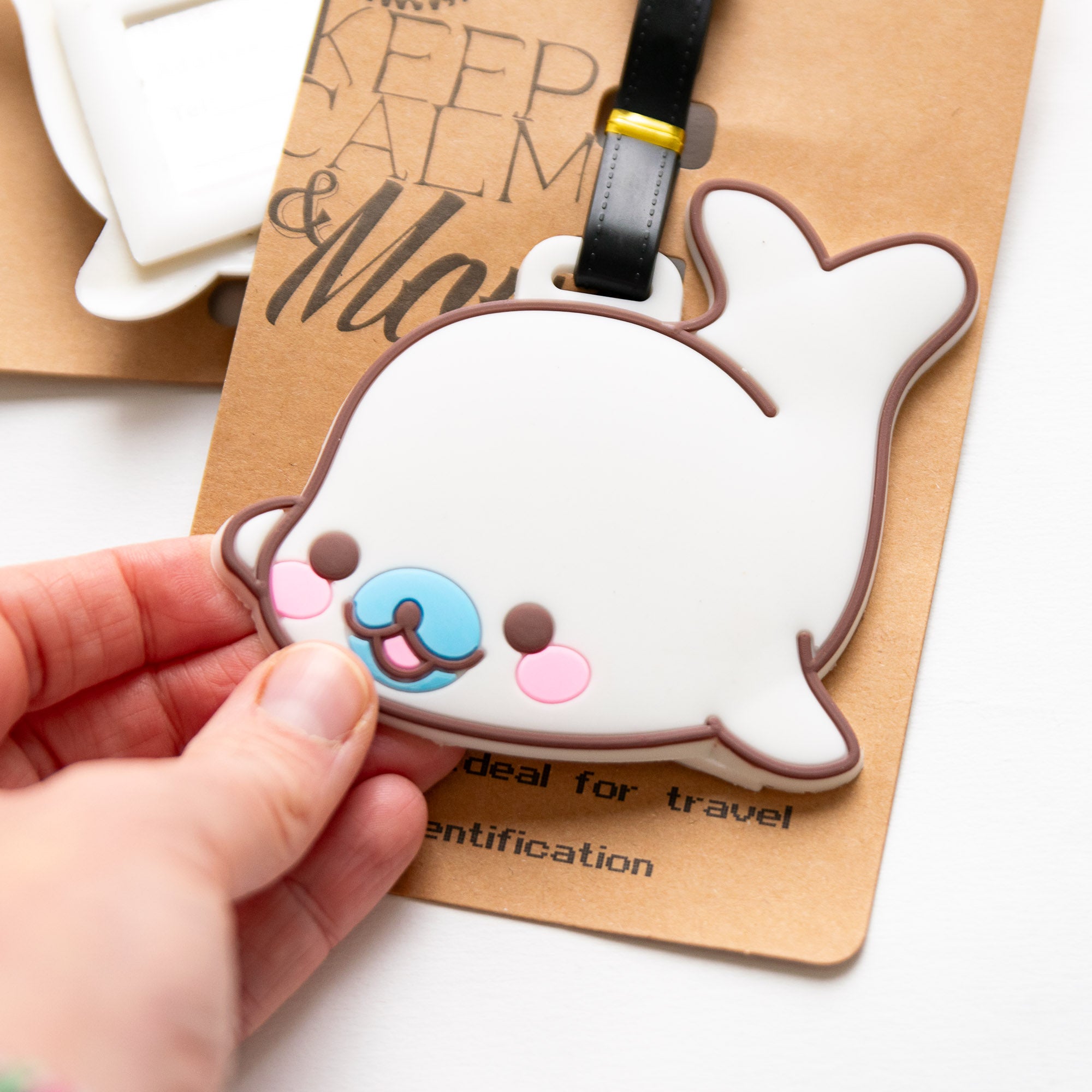 Etiquette à Bagage Phoque Plongeur