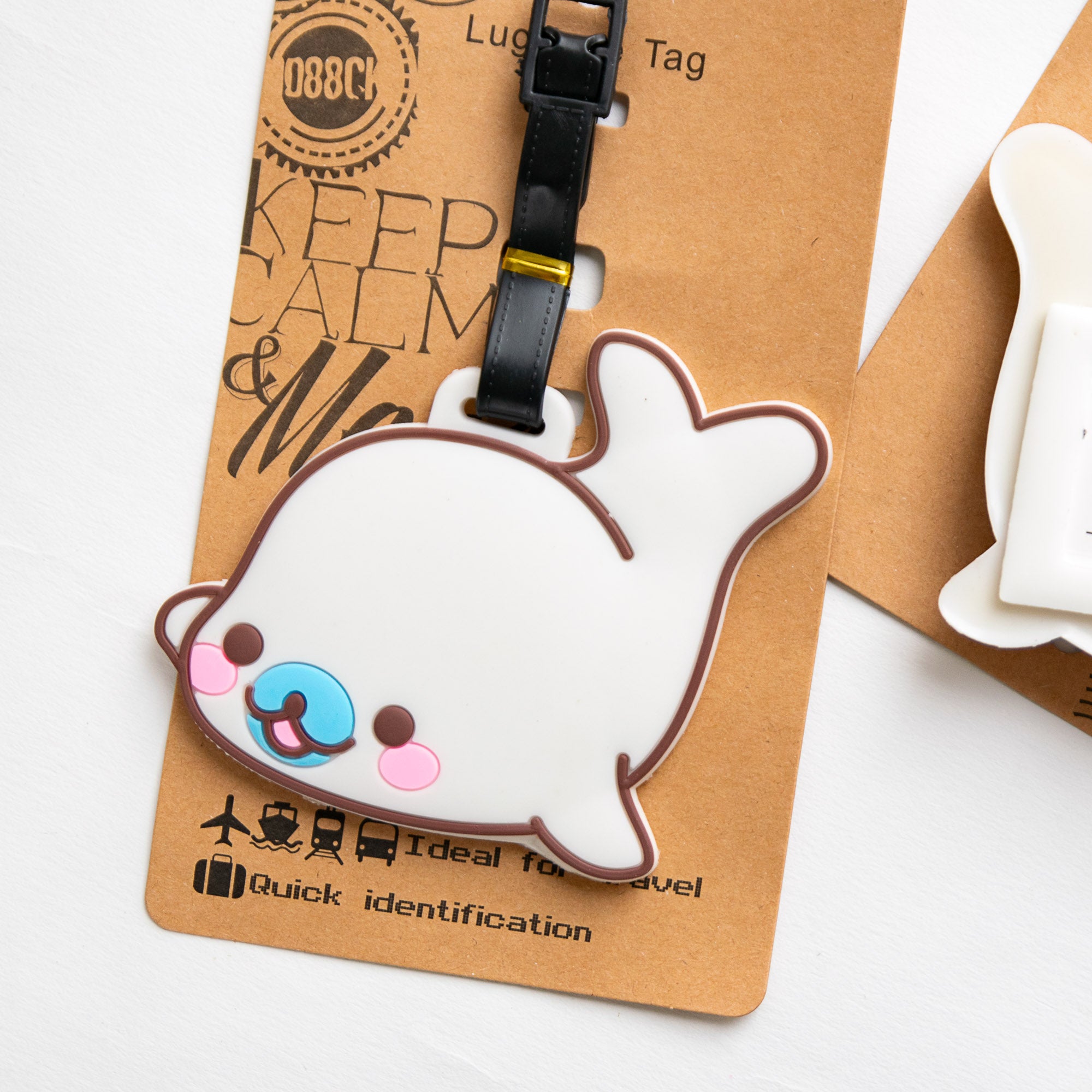 Etiquette à Bagage Phoque Plongeur