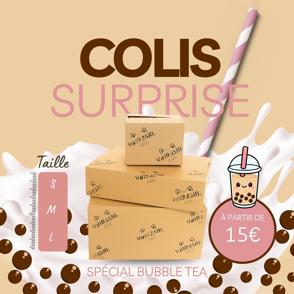 Colis Mystère 100% Bubble Tea