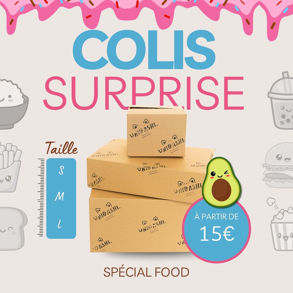 Colis Surprise 100% Food